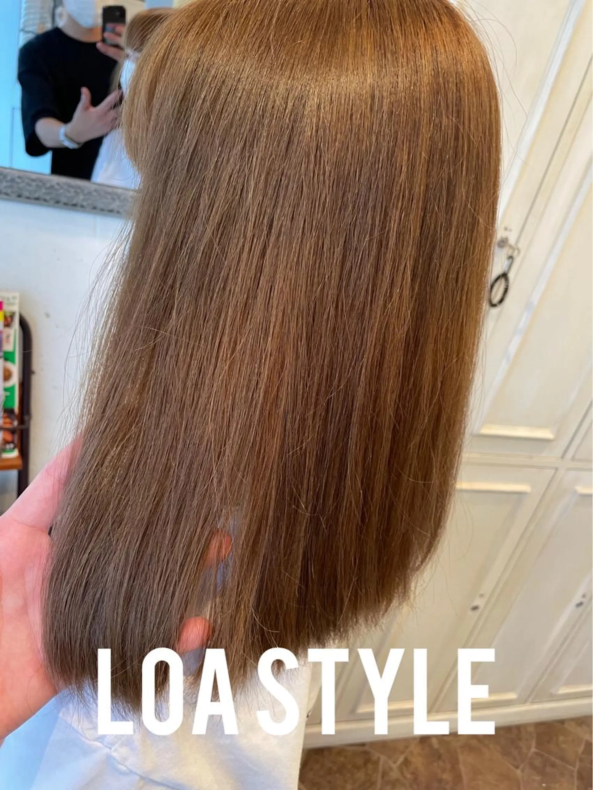 ミディアム ヘアカラー トリートメント BRANCHE  owner's salon所属・松本 誠也のヘアスタイル