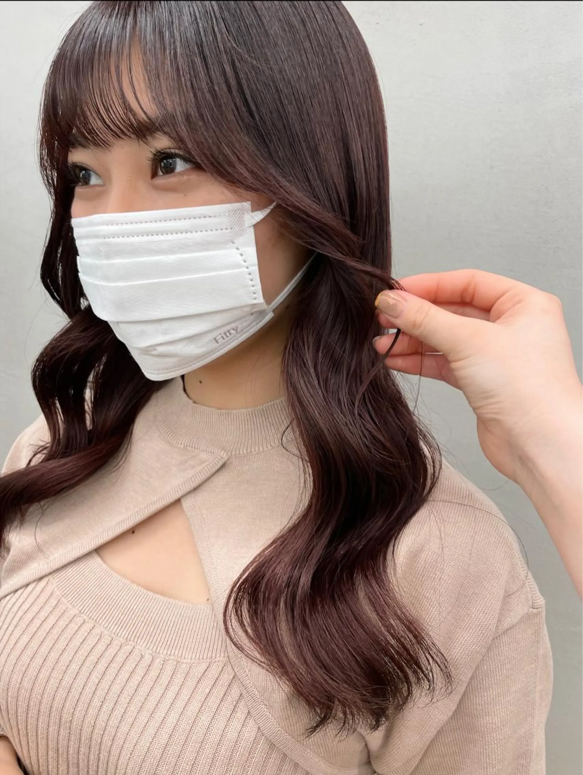 カラー ヘアカラー トリートメント ♡ 柔らかヘア 貝塚優花 ♡のヘアスタイル