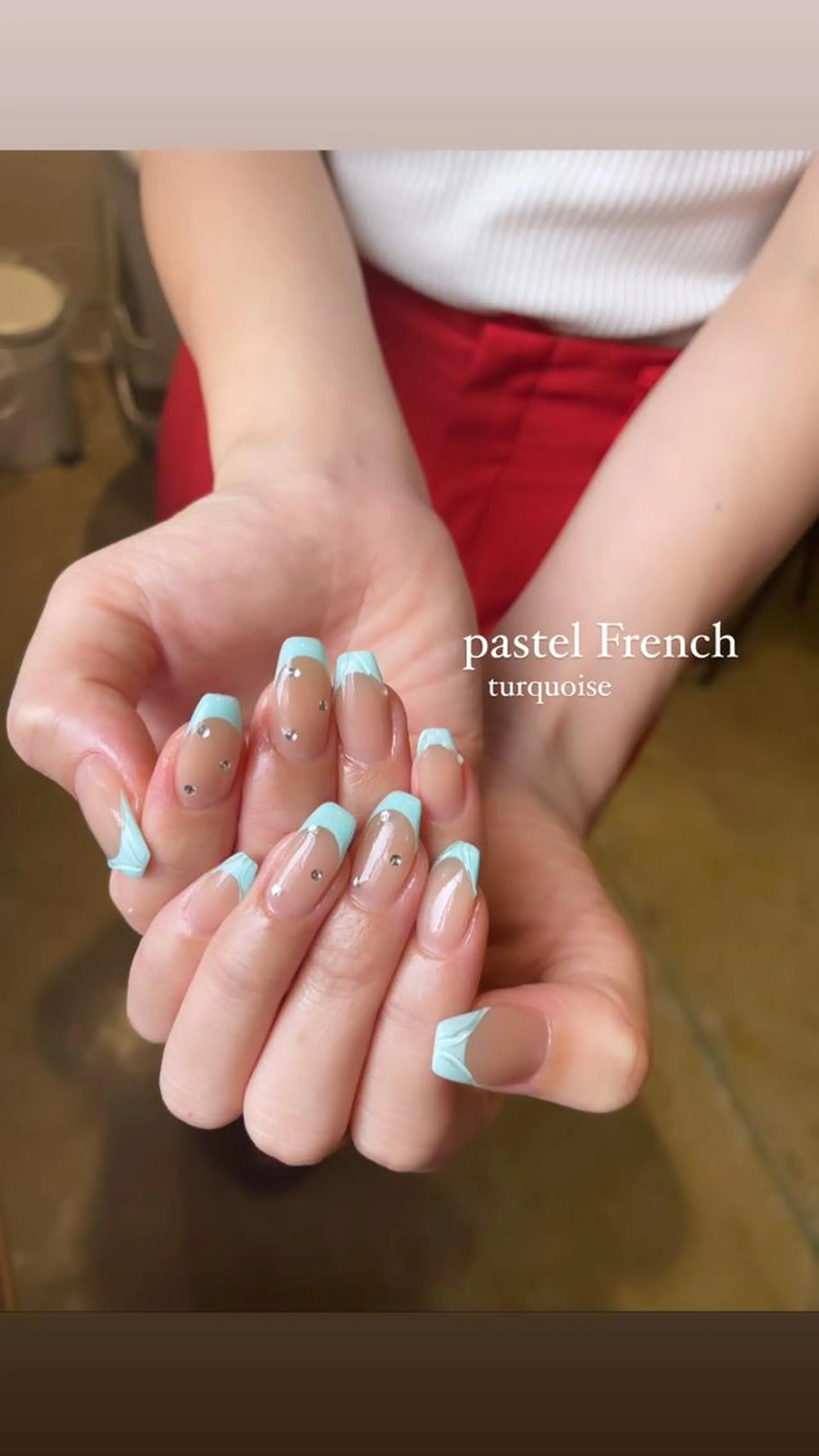 ロング ネイル nail salon neigeのネイルデザイン