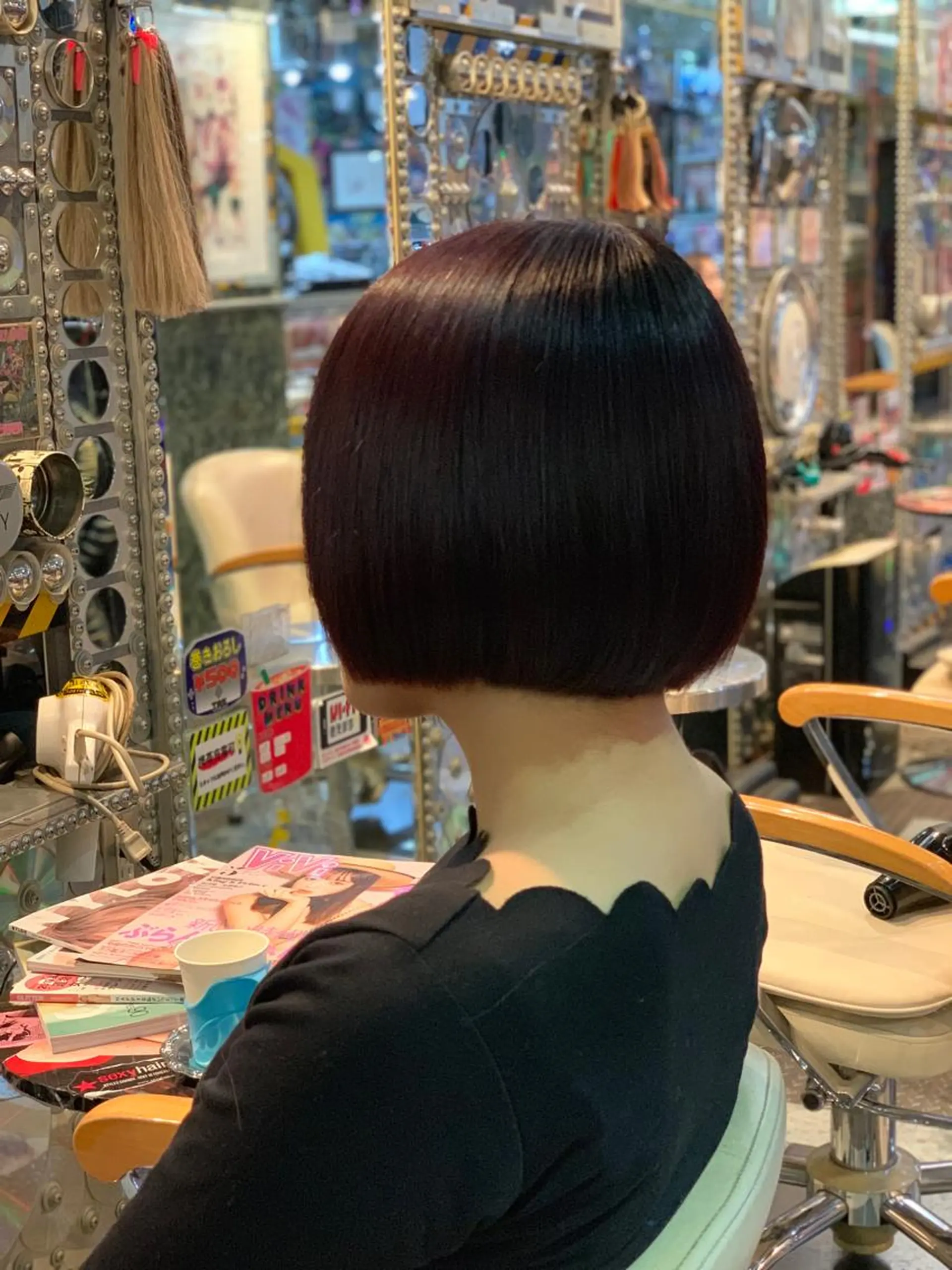 ショート カラー トリートメント 🌈派手髪エクステ ブレイズ🌈ひろとのヘアスタイル