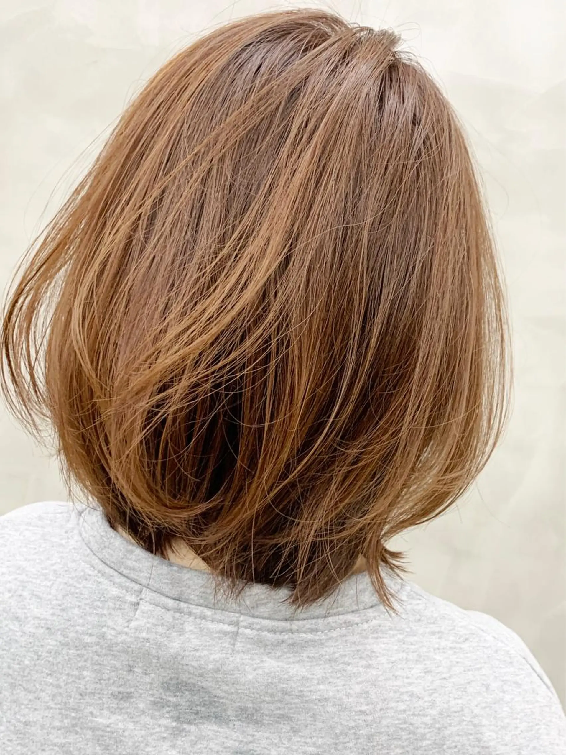 カラー ブラウンカラー オレンジ オレンジブラウン ヘッドスパ (女性限定)🍋モエのヘアスタイル