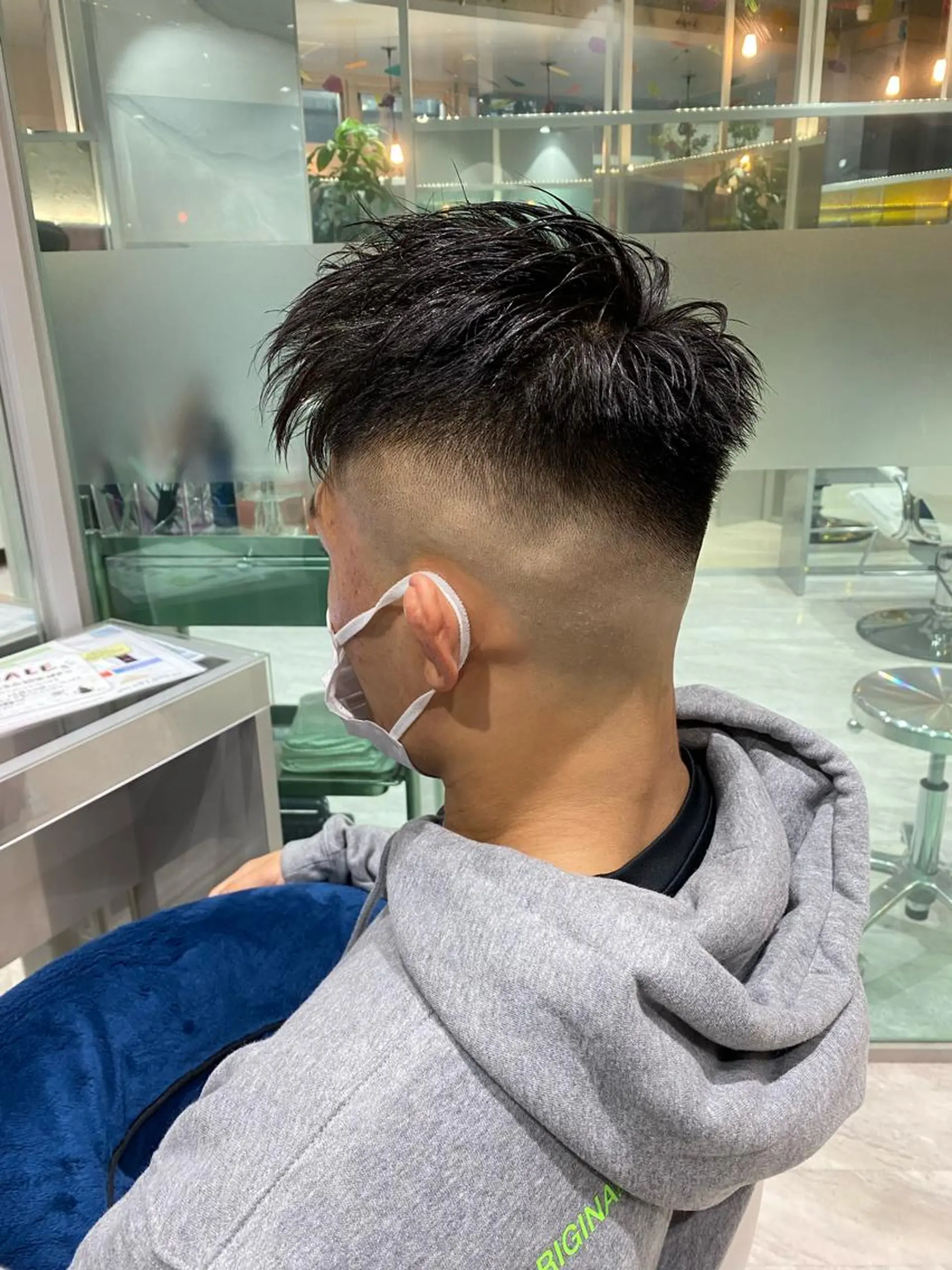 ショート メンズ フェードカット モヒカン スキンフェード カット Riganuts王子 Hayato✂︎のヘアスタイル