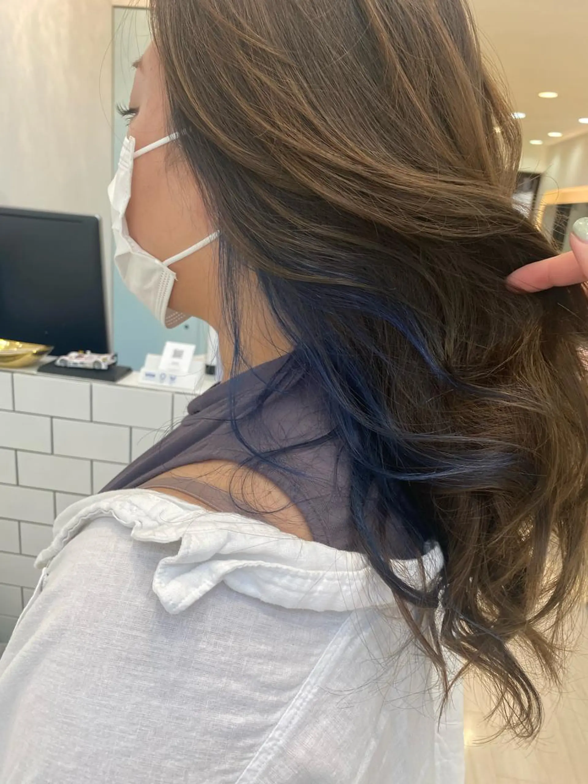 ロング カラー インナーカラー ヘアカラー 河原町/艶髪/西田 晴香のその他イメージ