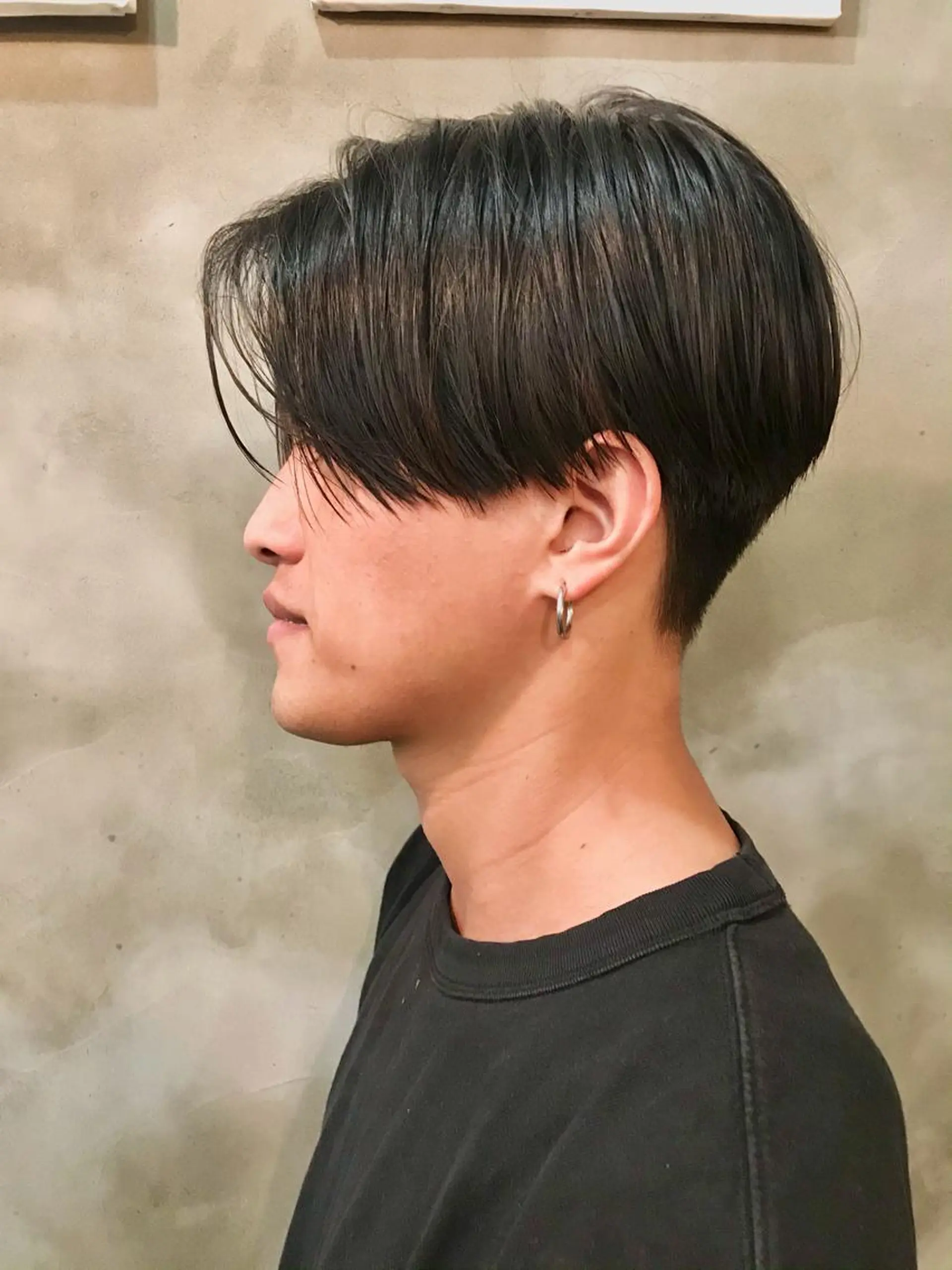 ミディアム メンズ 木村陸弥 似合わせ 透明感カラー🌿のヘアスタイル