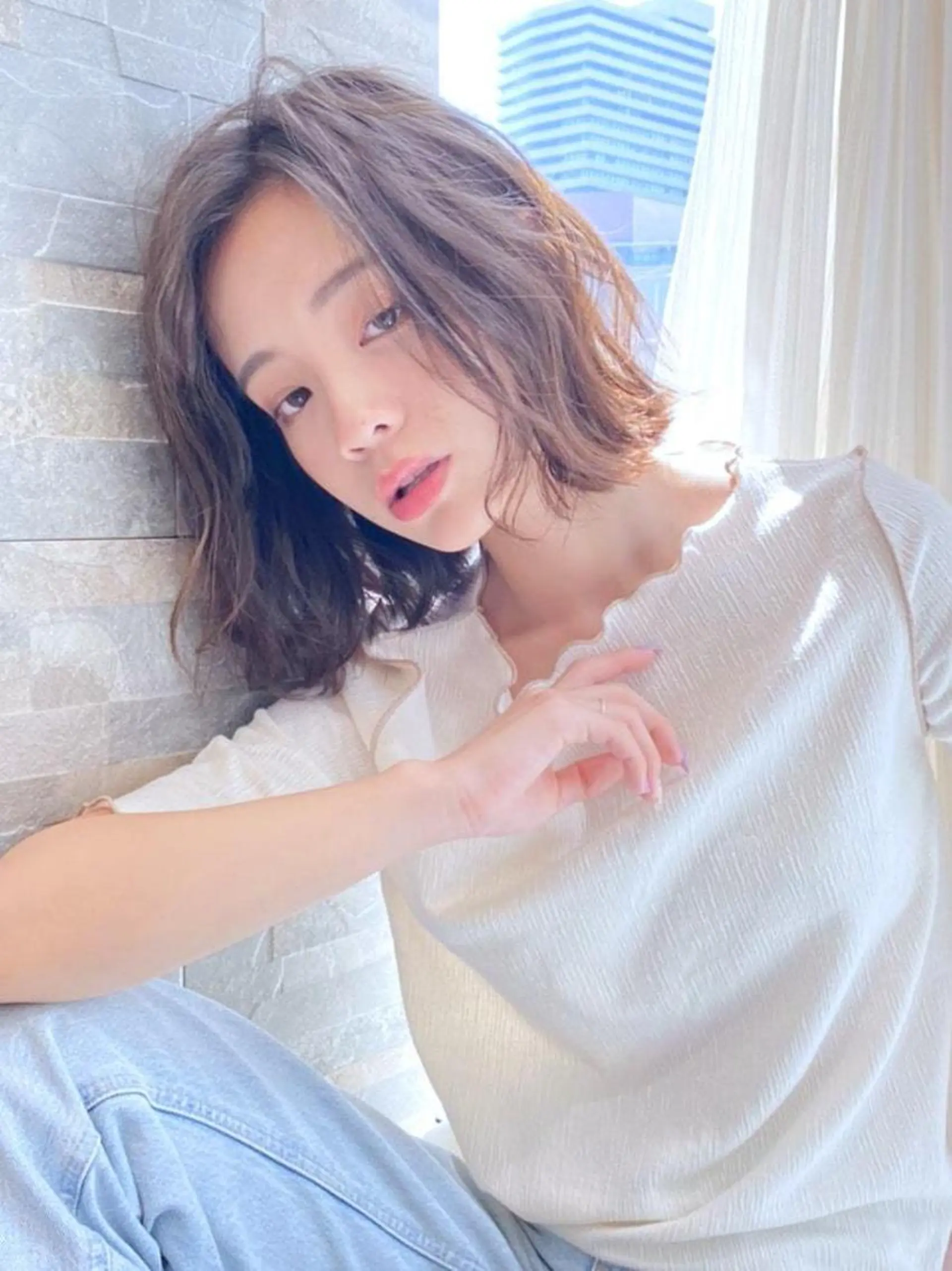 ショート カラー LaBless梅田 🎀坂本リオのヘアスタイル