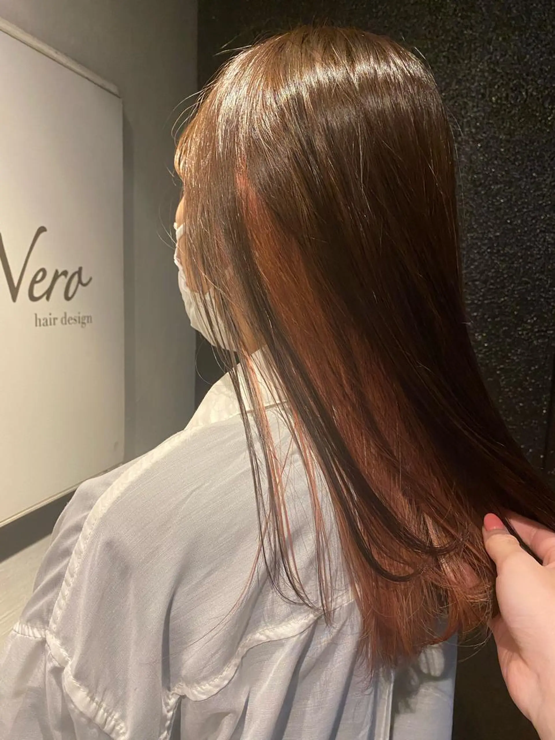 カラー ベージュカラー インナーカラー ピンクカラー ピンクベージュ ヘアカラー manaka/カット モデル募集中📣💬のヘアスタイル