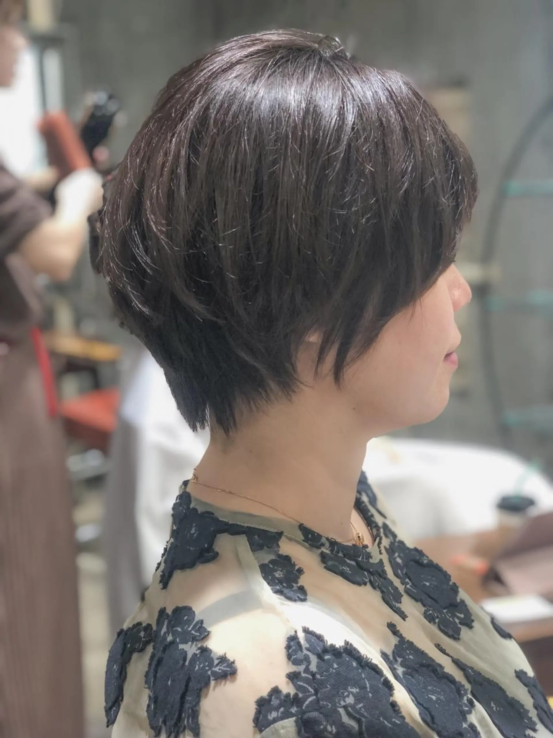 ショート 丸みショート ショートヘア 北條 優輝のヘアスタイル