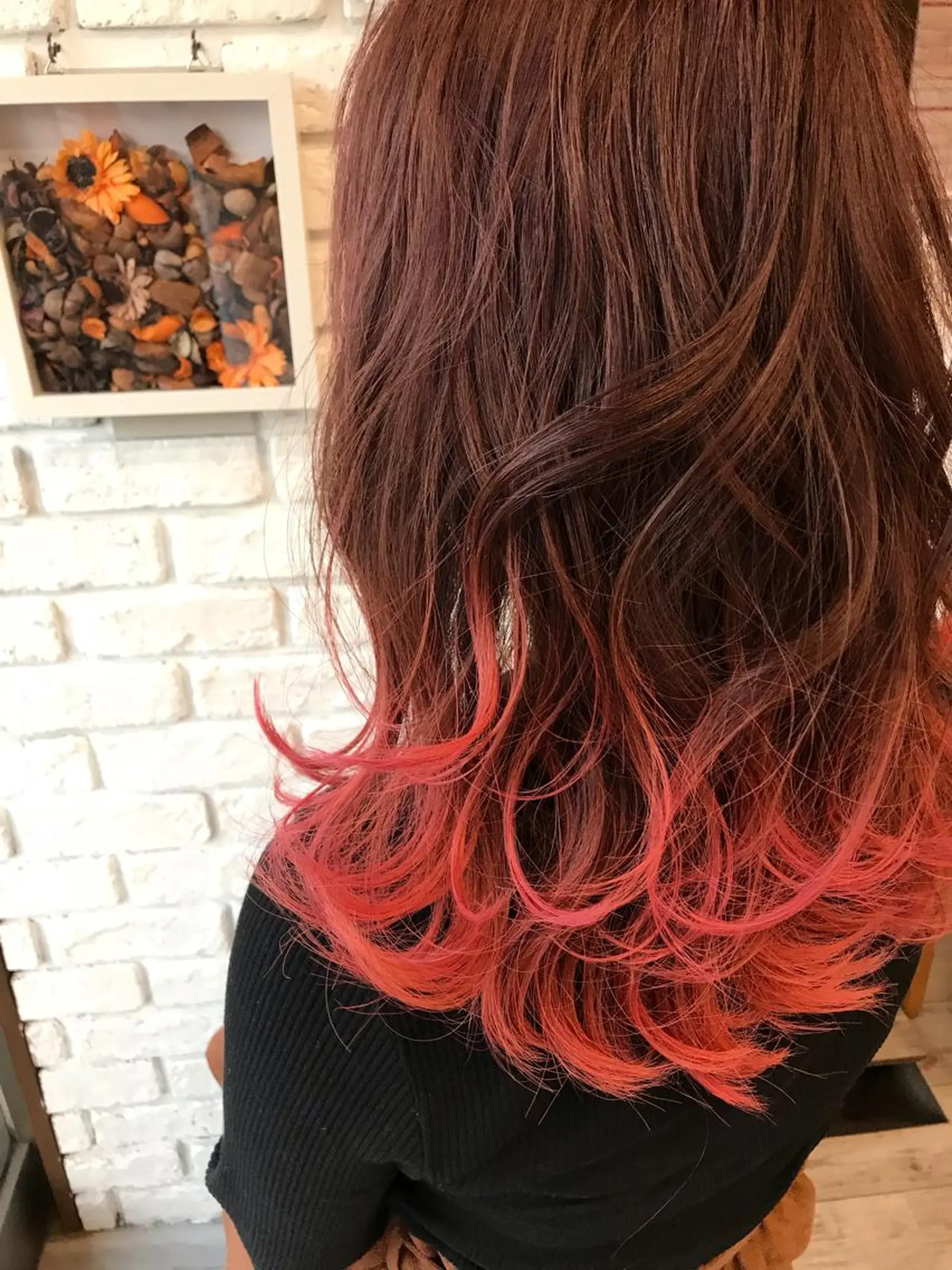 カラー グラデーションカラー ヘアカラー トリートメント 日比 貴大/ minim hairのヘアスタイル