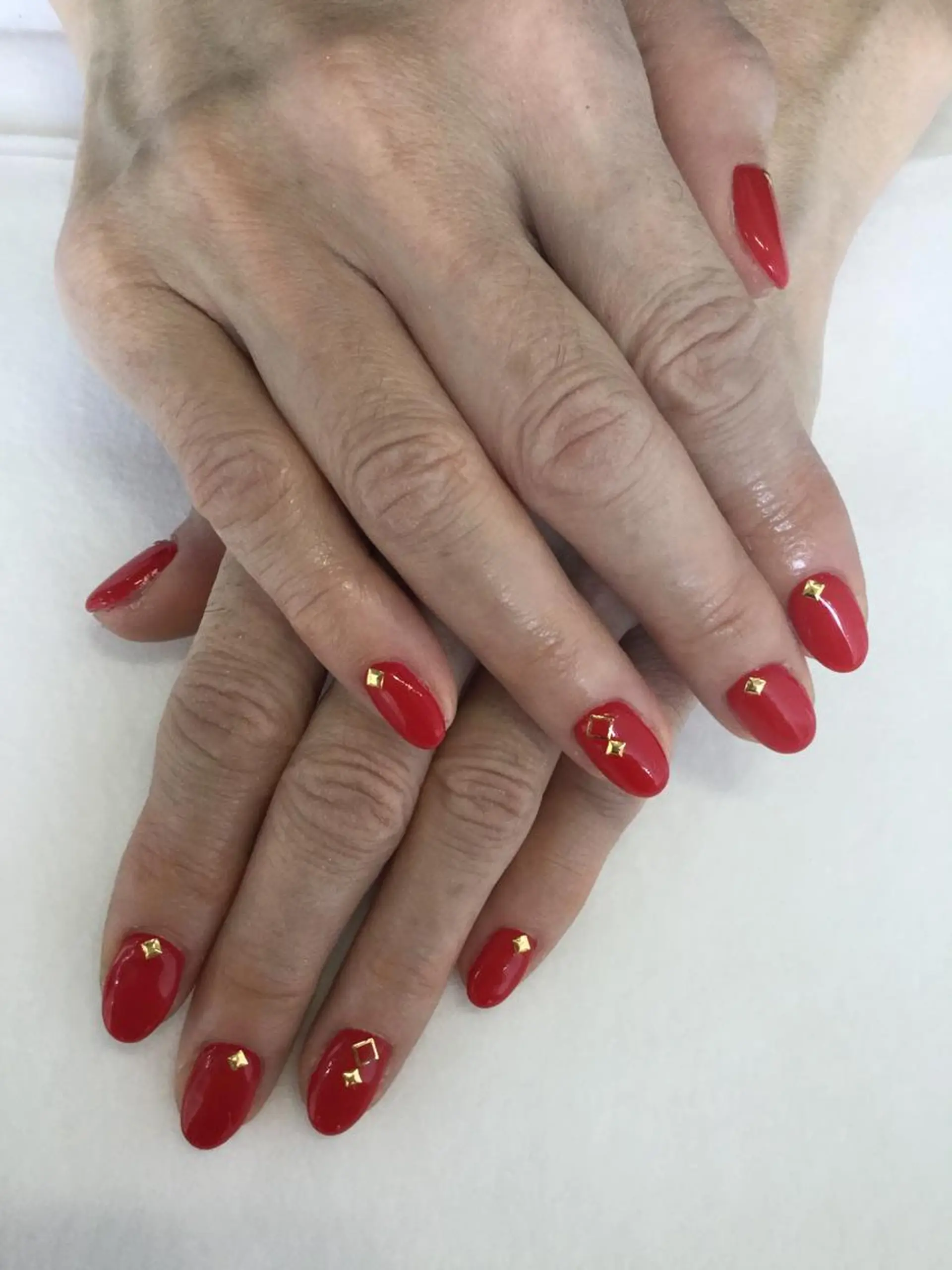 ネイル ハンドネイル 💎🐰 saki. m 🐰💎のネイルデザイン