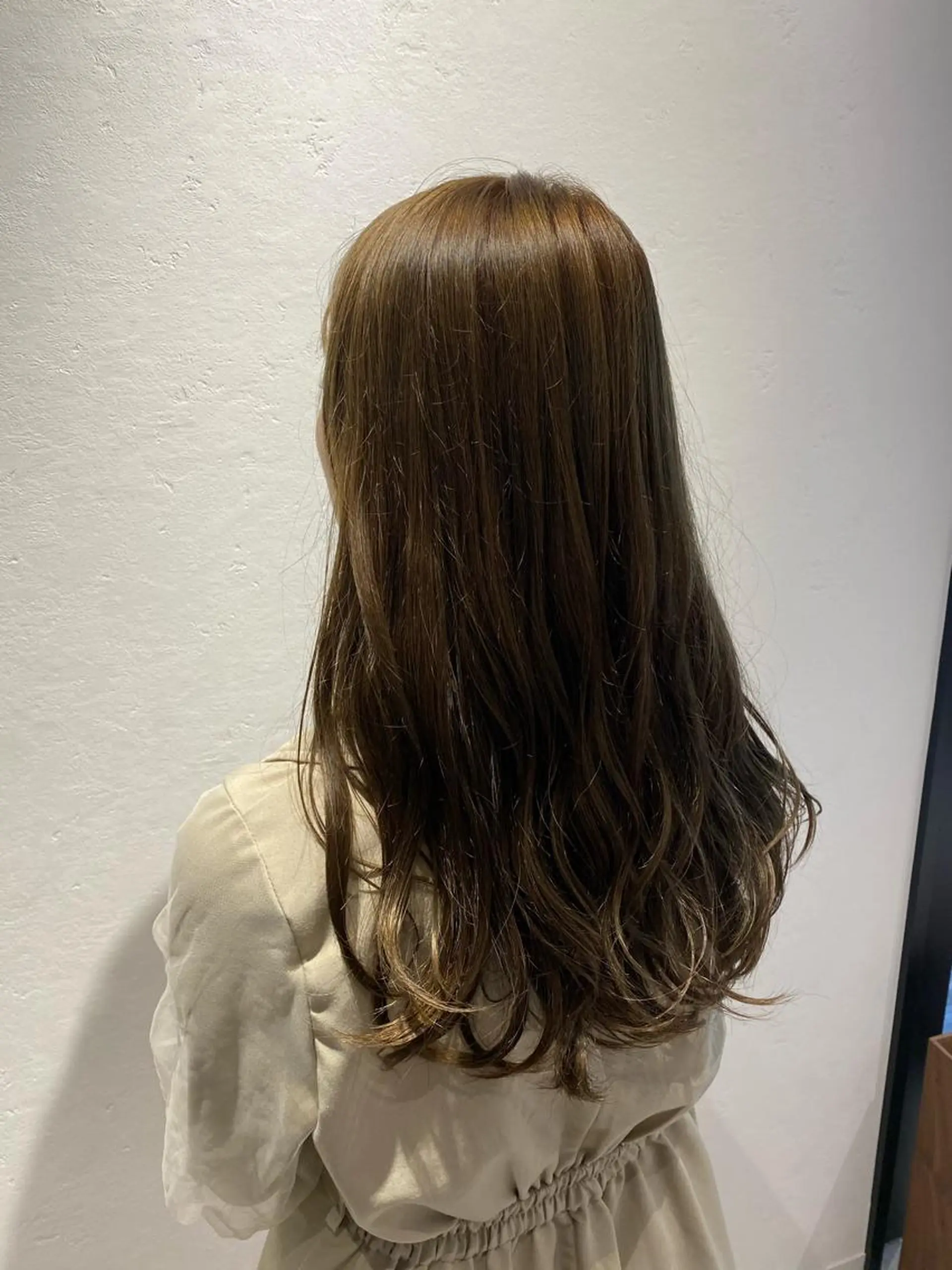 ロング カット ヘアカラー トリートメント やまぐち まりんのヘアスタイル