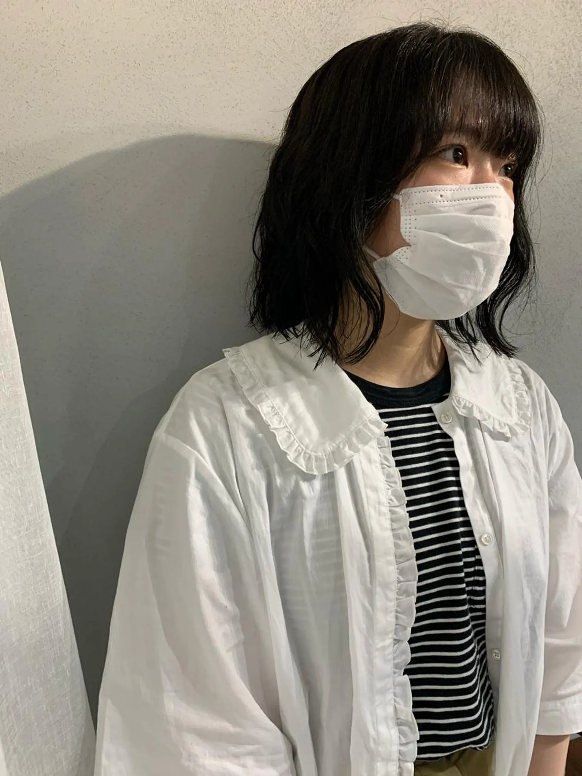 カラー パーマ ボブパーマコテ巻き風 パーマNo1深江秀平のヘアスタイル