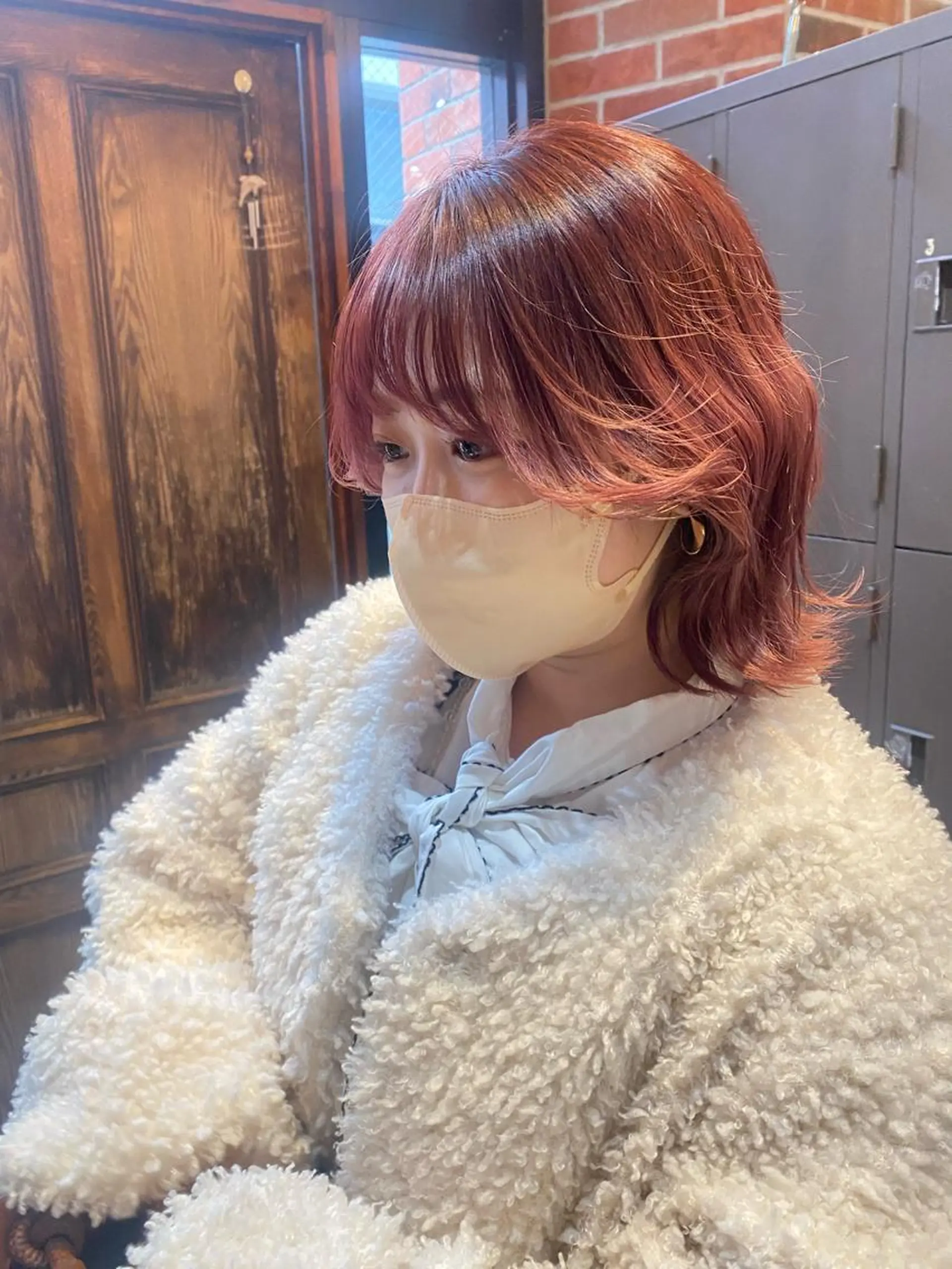 ミディアム 髪質改善韓国レイヤー SHIORI🦋のヘアスタイル