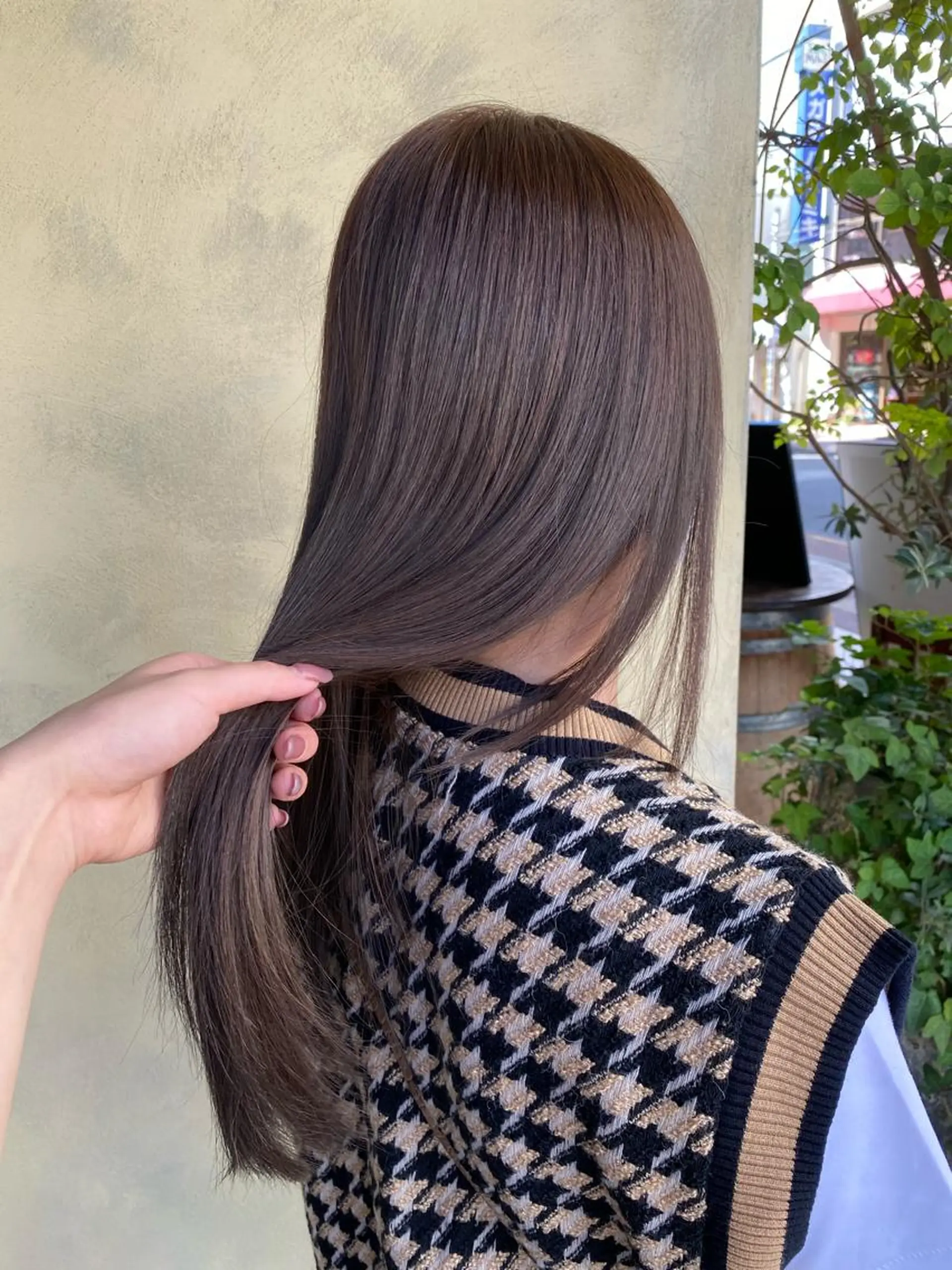 ロング カラー ヘアカラー トリートメント hina☺︎ 髪質改善/ストレートのヘアスタイル