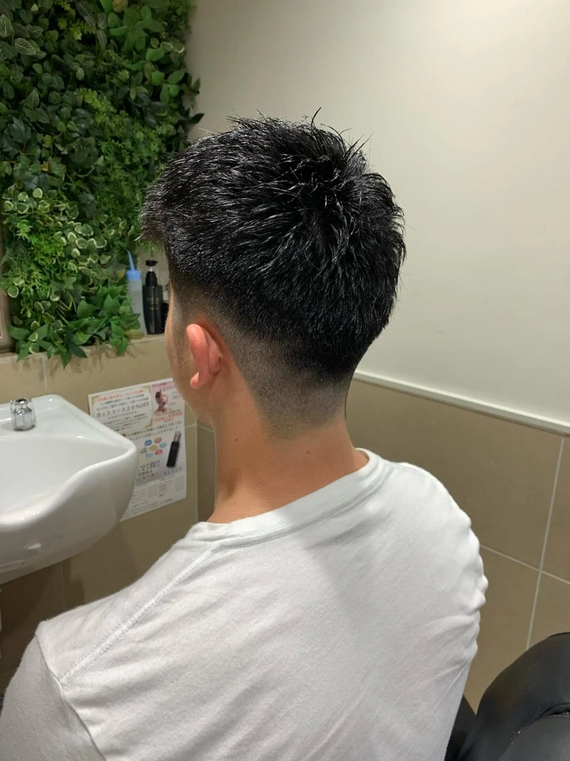 ショート メンズ 羽木 隆徒のヘアスタイル