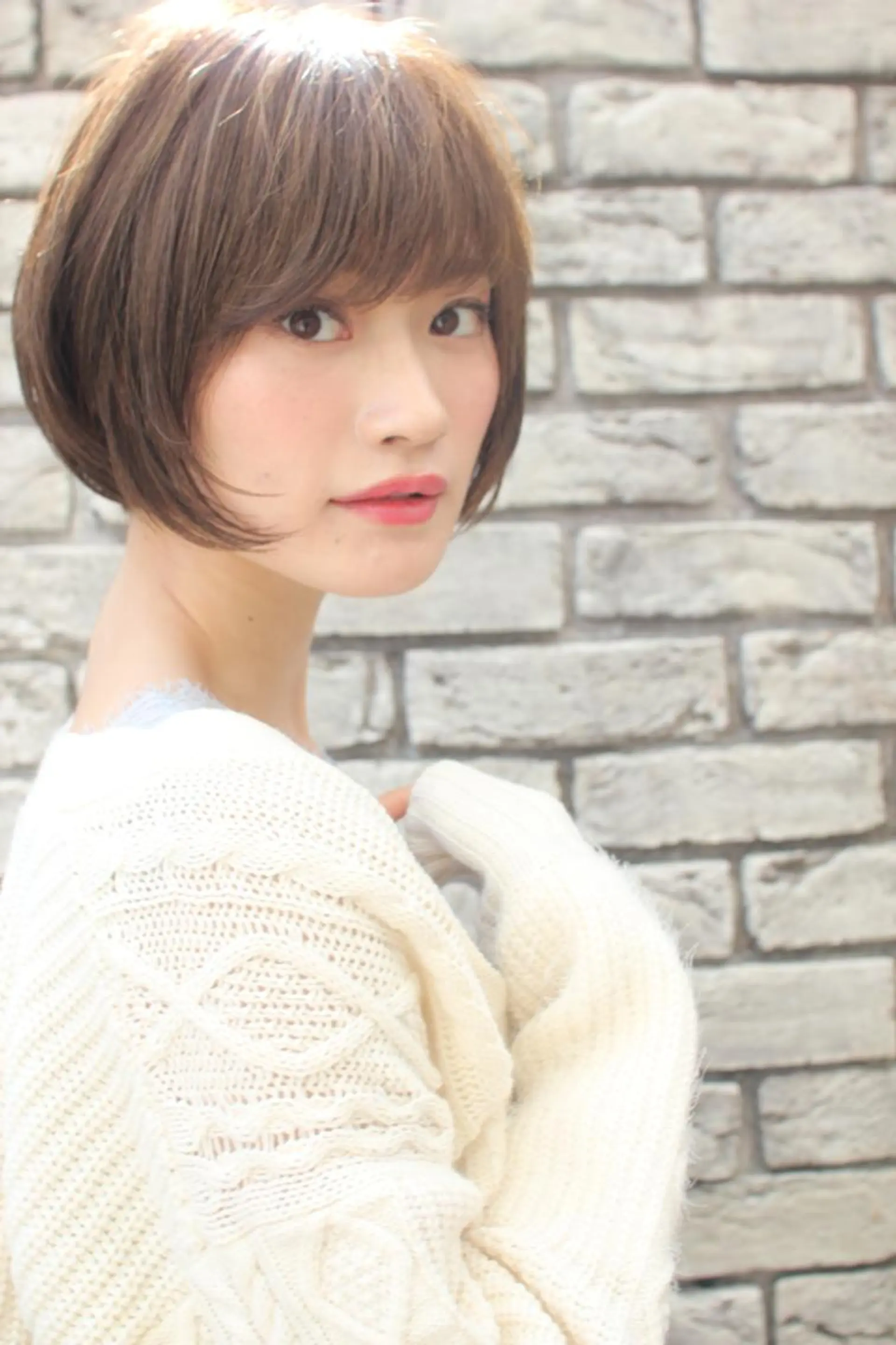 ショート カラー 羽田 ひろむのヘアスタイル