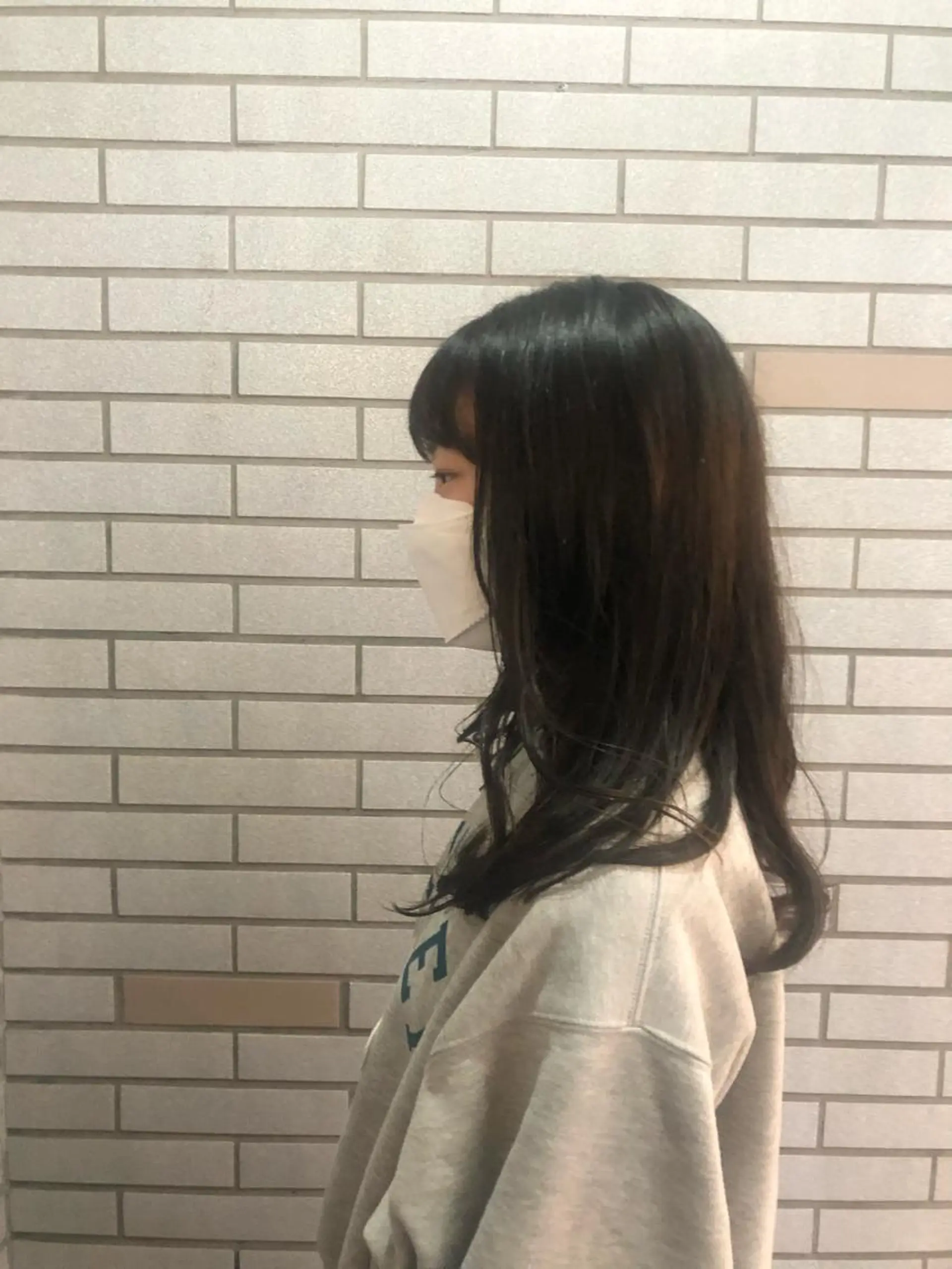 ミディアム ボブ ハイライト 学生 韓国風ヘア 中村 よしひでのヘアスタイル