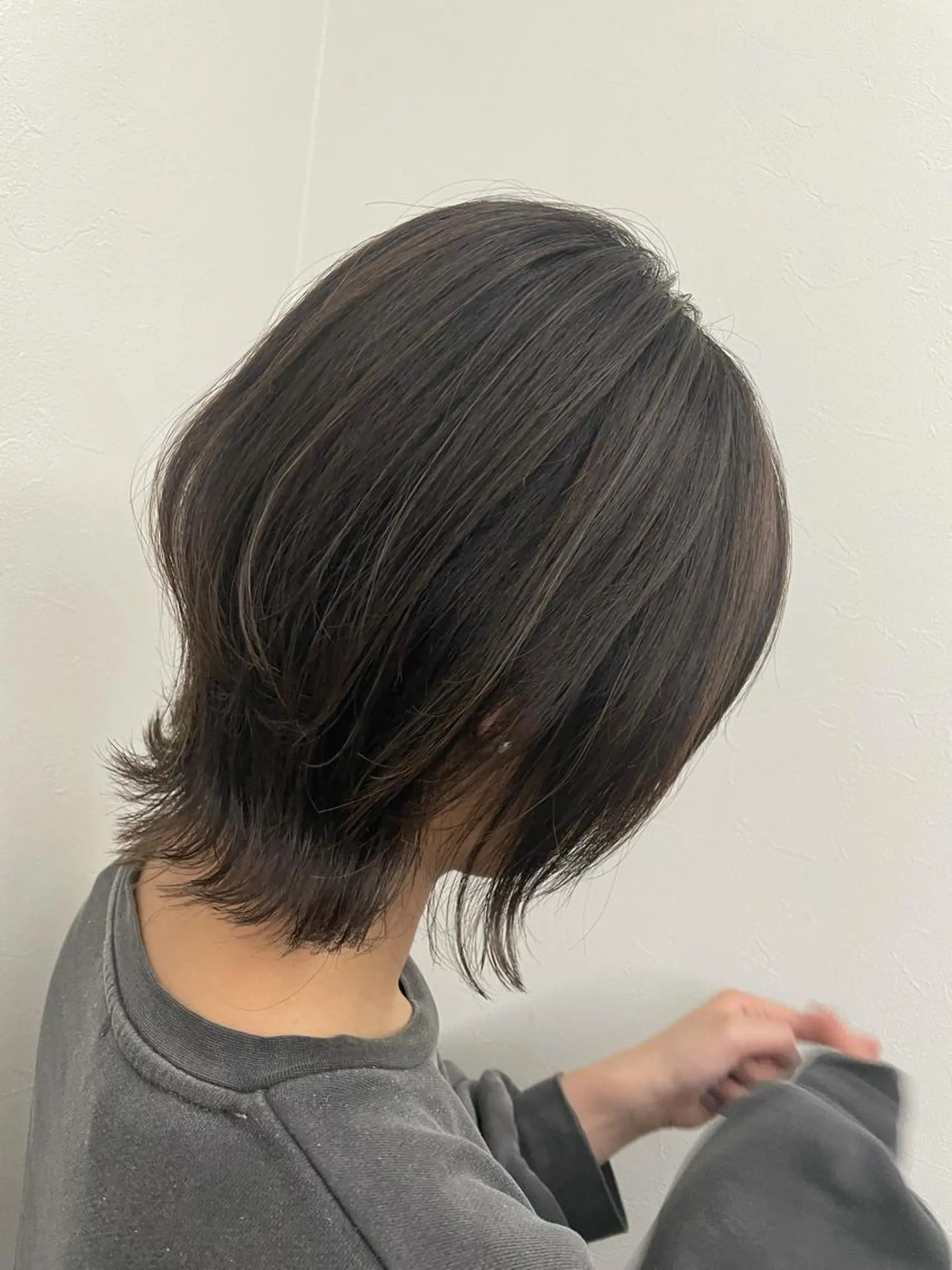 ミディアム カラー カット CURE 朱梨のネイルデザイン