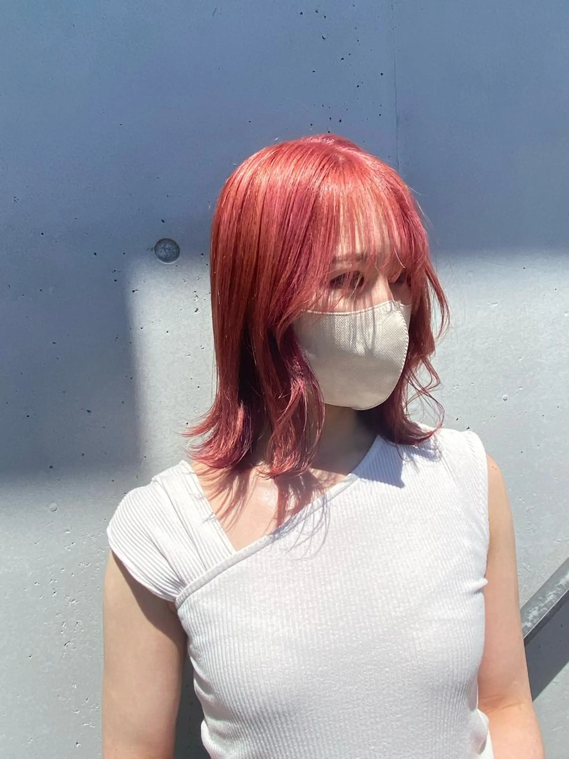 ミディアム カラー stylist トモヤのヘアスタイル