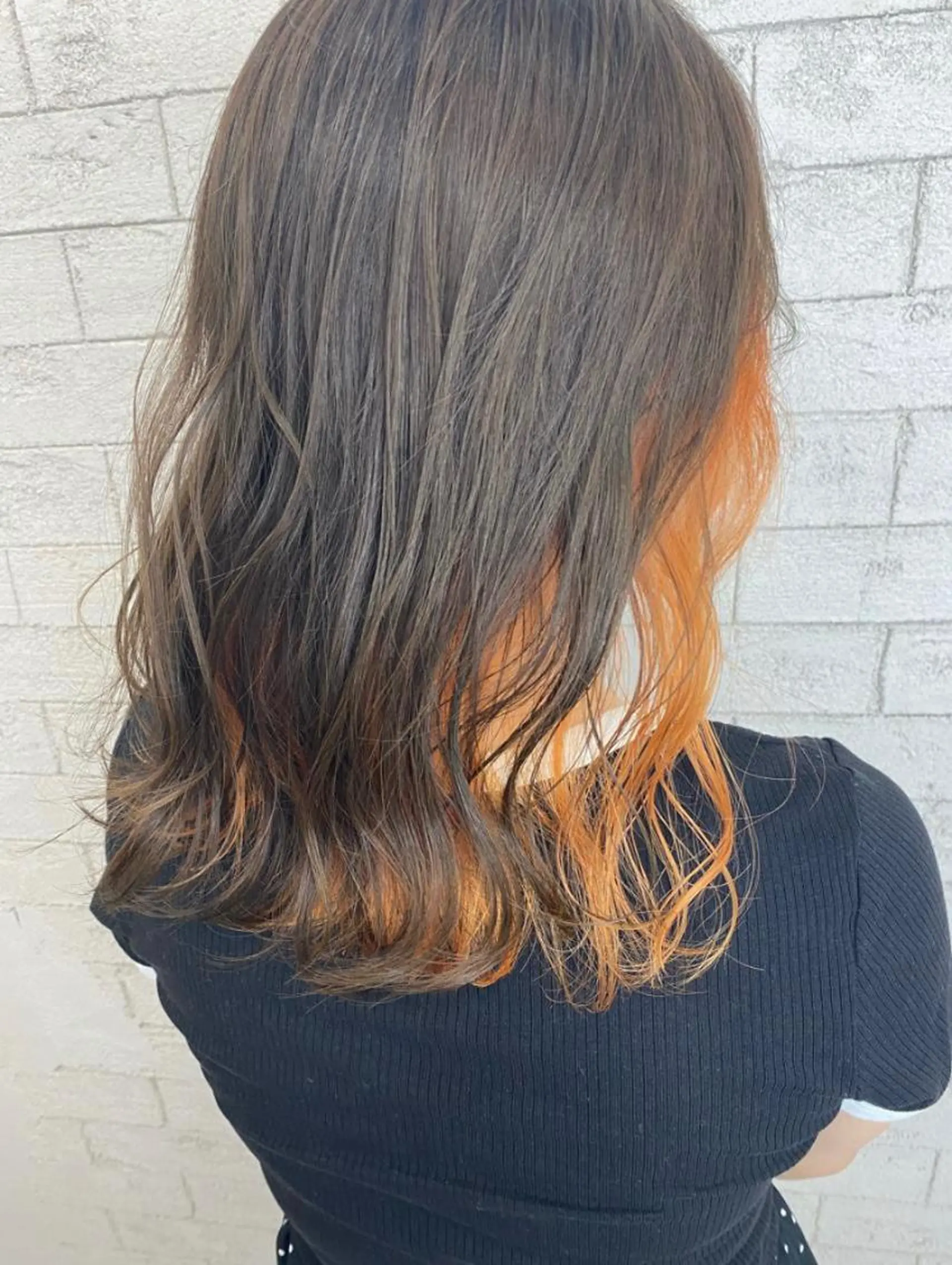 ミディアム カラー カット ヘアカラー トリートメント 🐈‍⬛Namie 🐈‍⬛のヘアスタイル