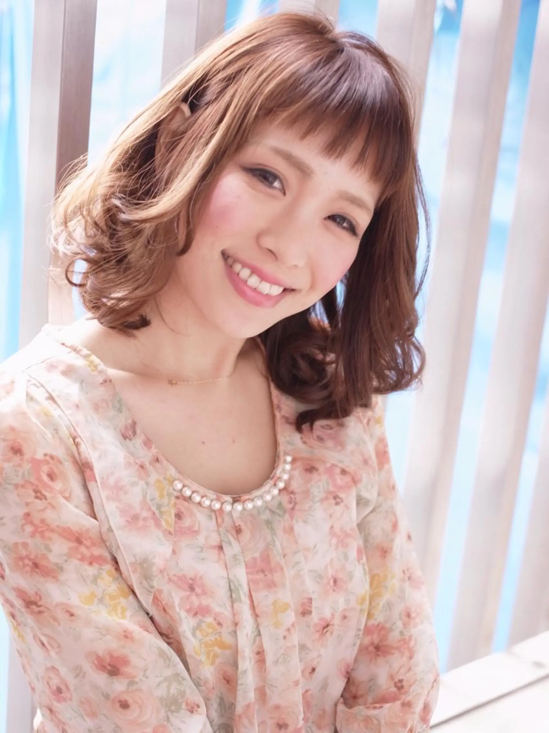 ミディアム 浜田 敦史のヘアスタイル