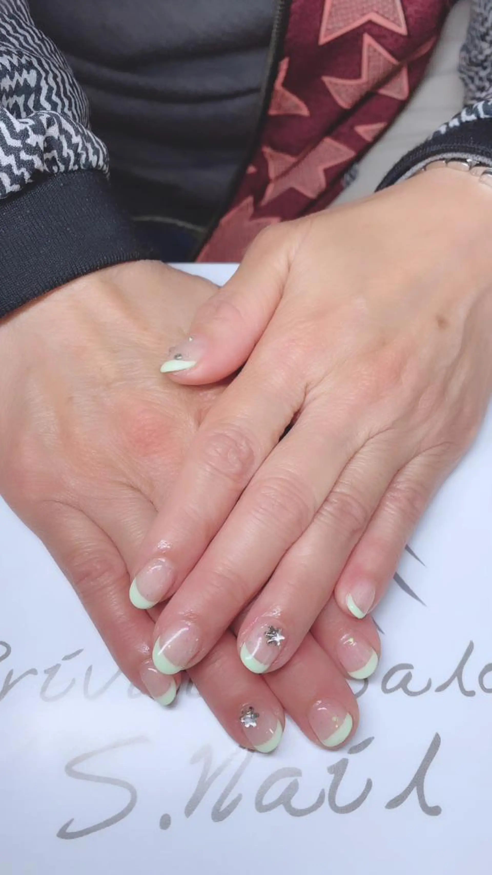 ネイル 西大分S.Nail 𓏲⋆🪸.⋆⸜🫧のネイルデザイン