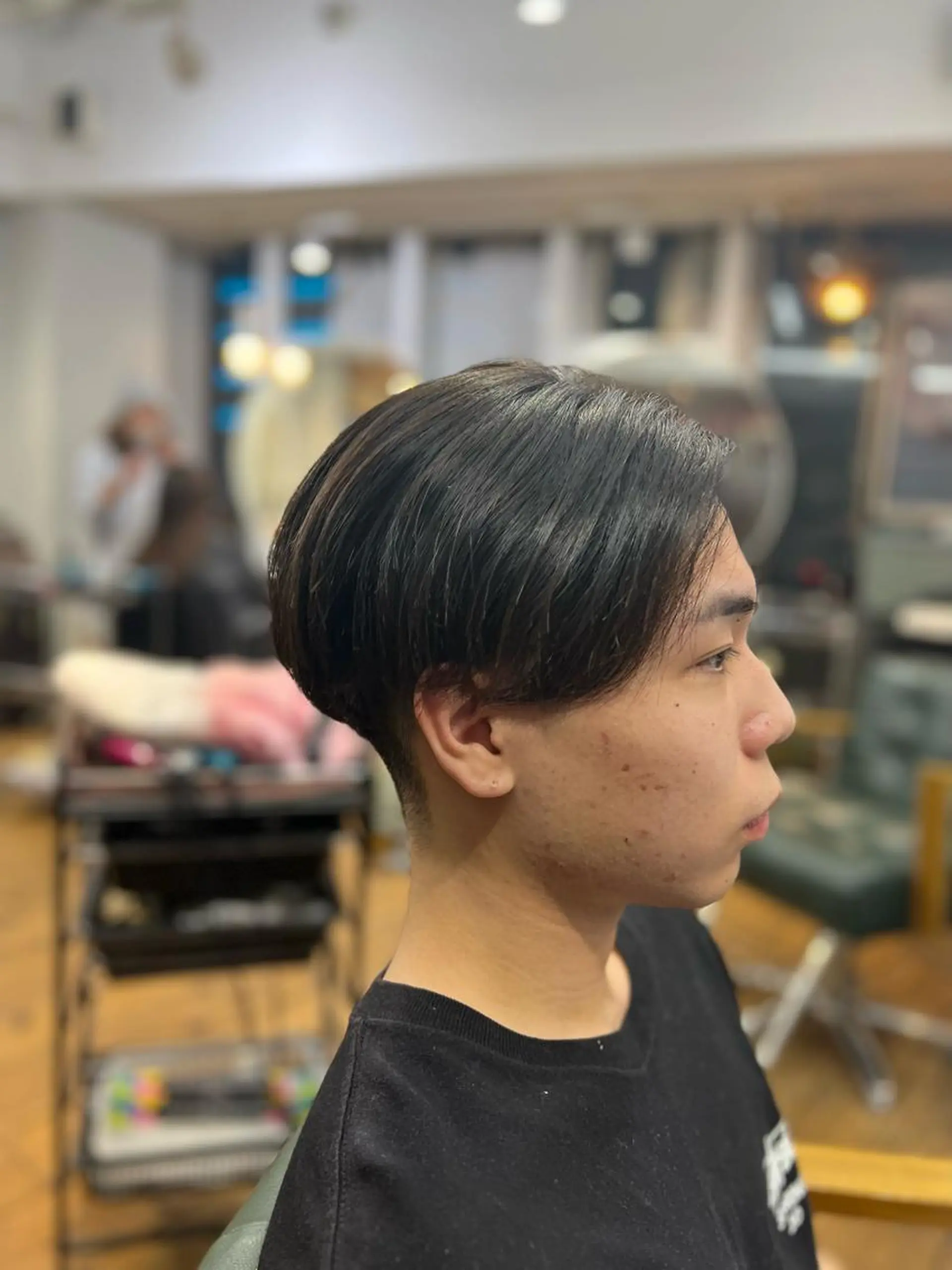 ショート メンズ 髪質改善/縮毛矯正/ 超高濃度水素ケアのヘアスタイル