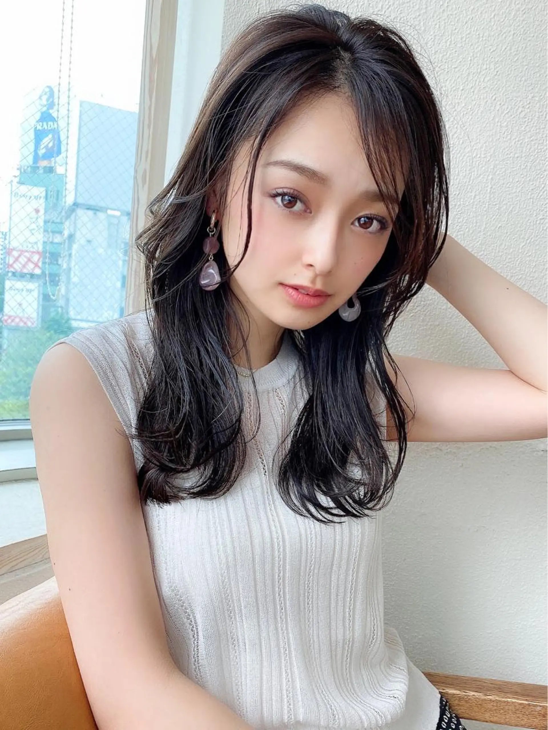 セミロング カット ヘアカラー エリア1位⭐️ けんとのヘアスタイル