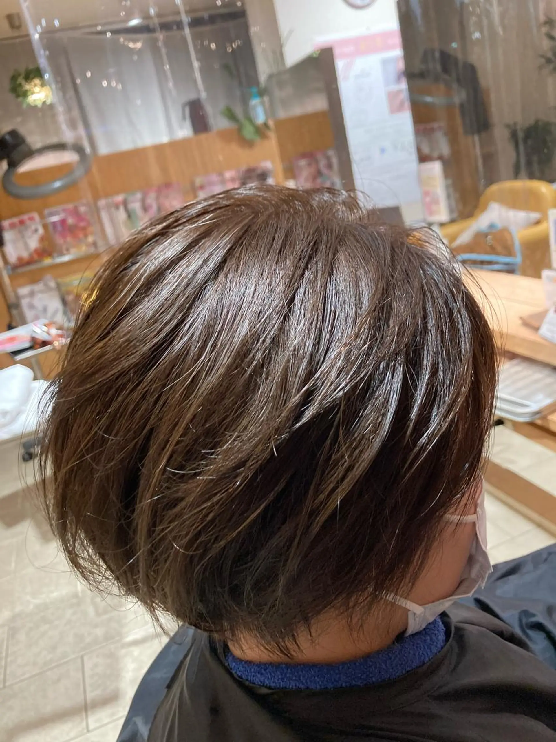 ショート カラー ブラウンカラー RYOTA / 泉中央のヘアスタイル