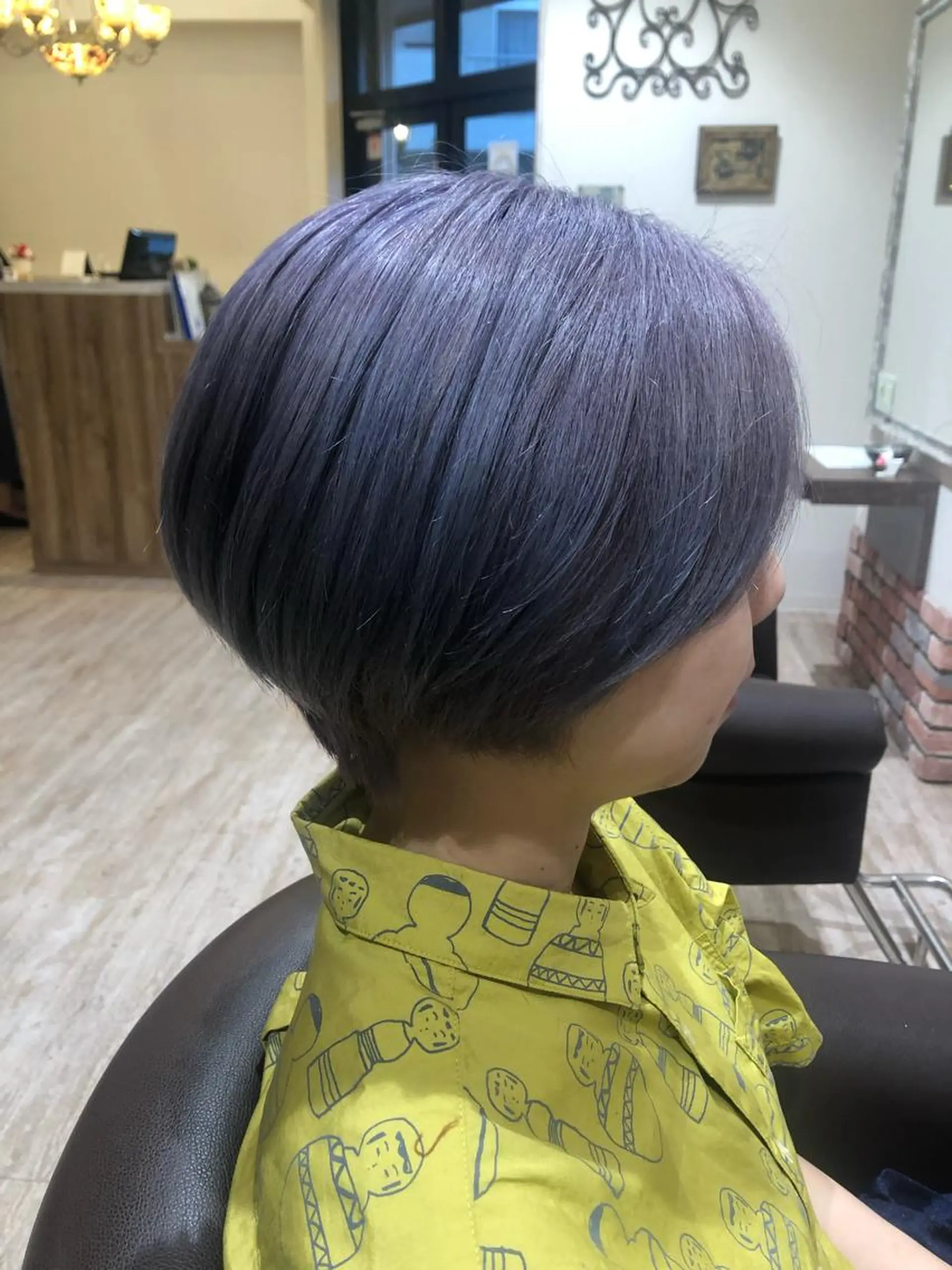 ショート ショートヘア ルシードスタイルクリザンテーム所属・メンズパーマ、カラー 大募集村上莉奈のヘアスタイル