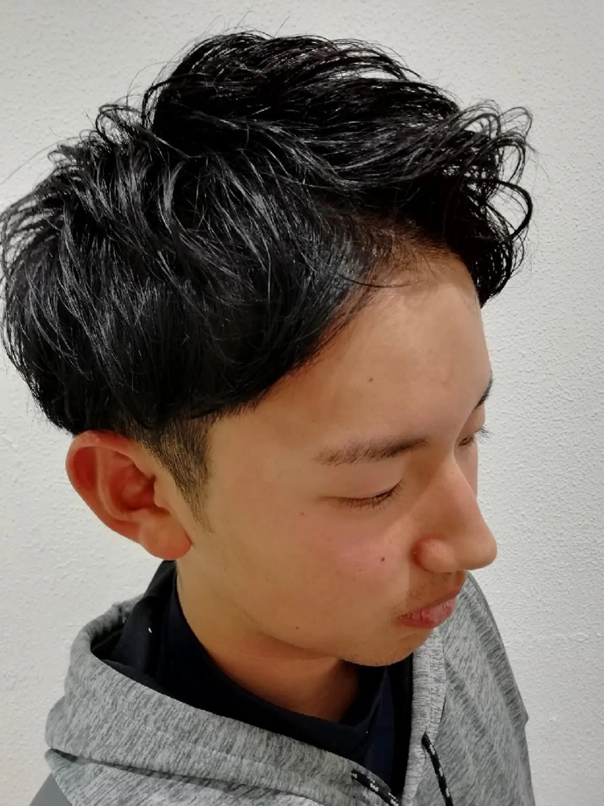 メンズ パーマ Ash 店長 木村 和人のヘアスタイル