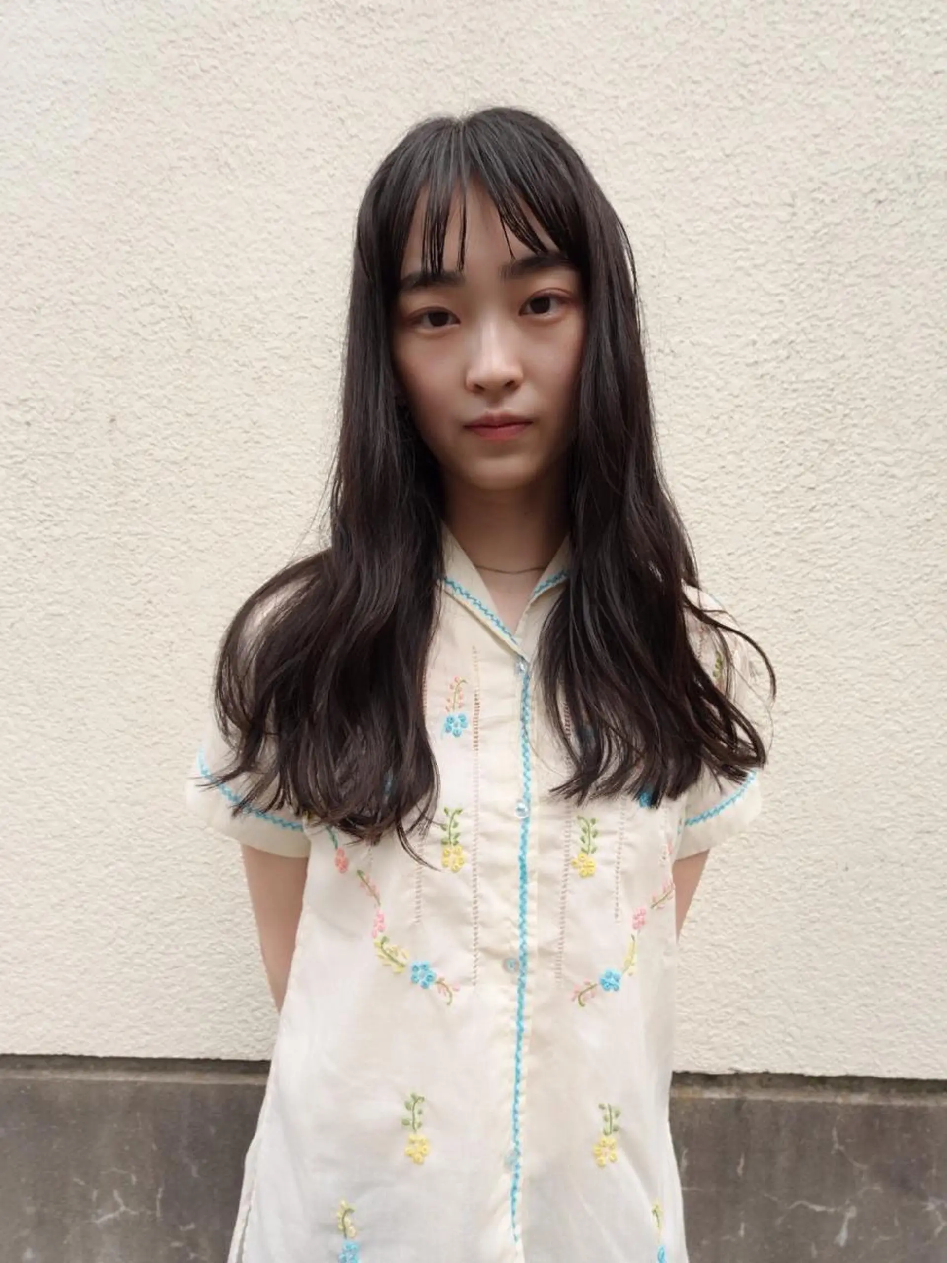 ミディアム カラー パーマ ショートボブ ミディアムパーマ アディクシーカラー ブリーチ ケアブリーチ ヘアカラー CEINE PATHのヘアスタイル