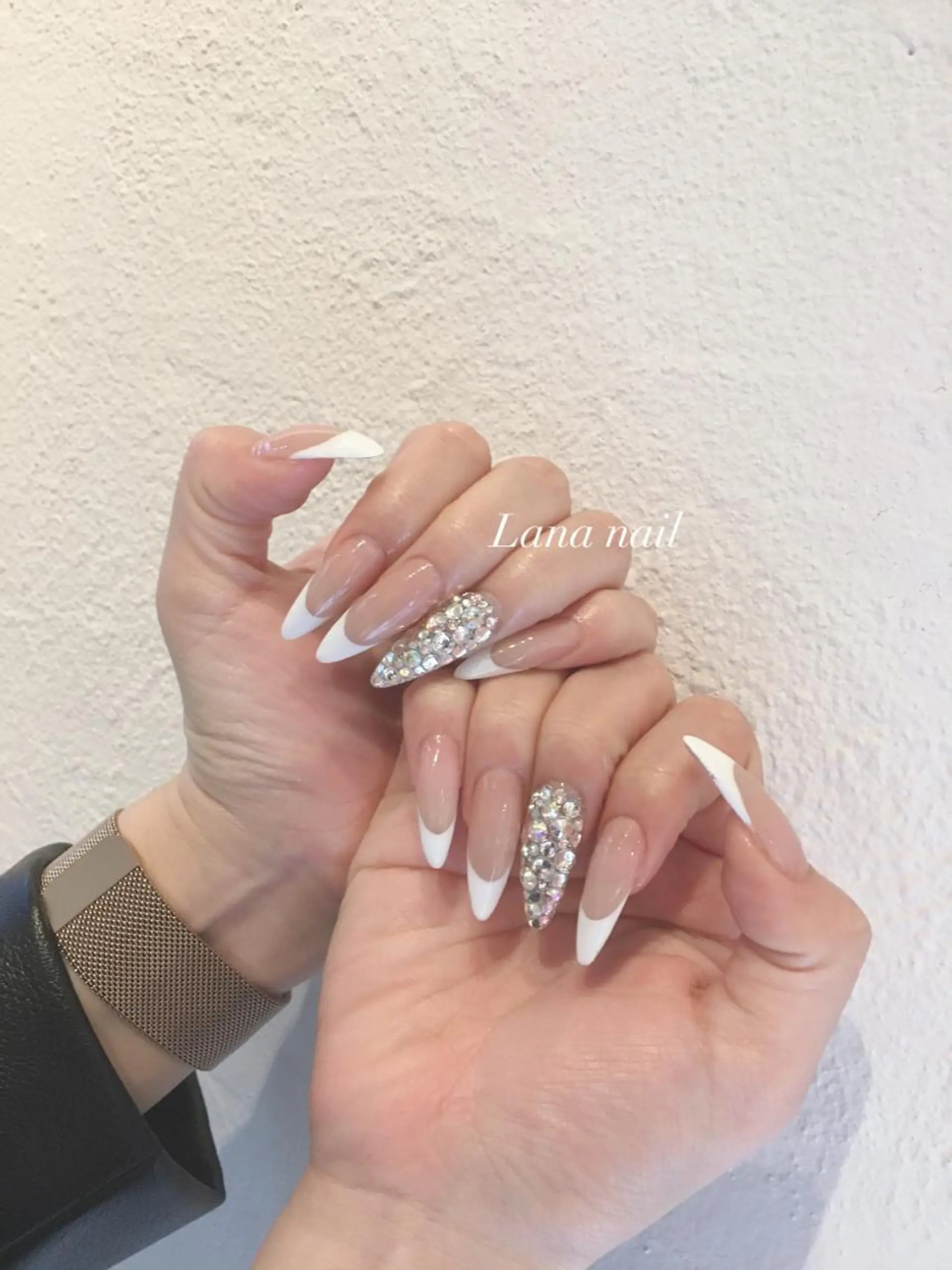 ネイル フレンチネイル ハンドネイル Lana nailのネイルデザイン