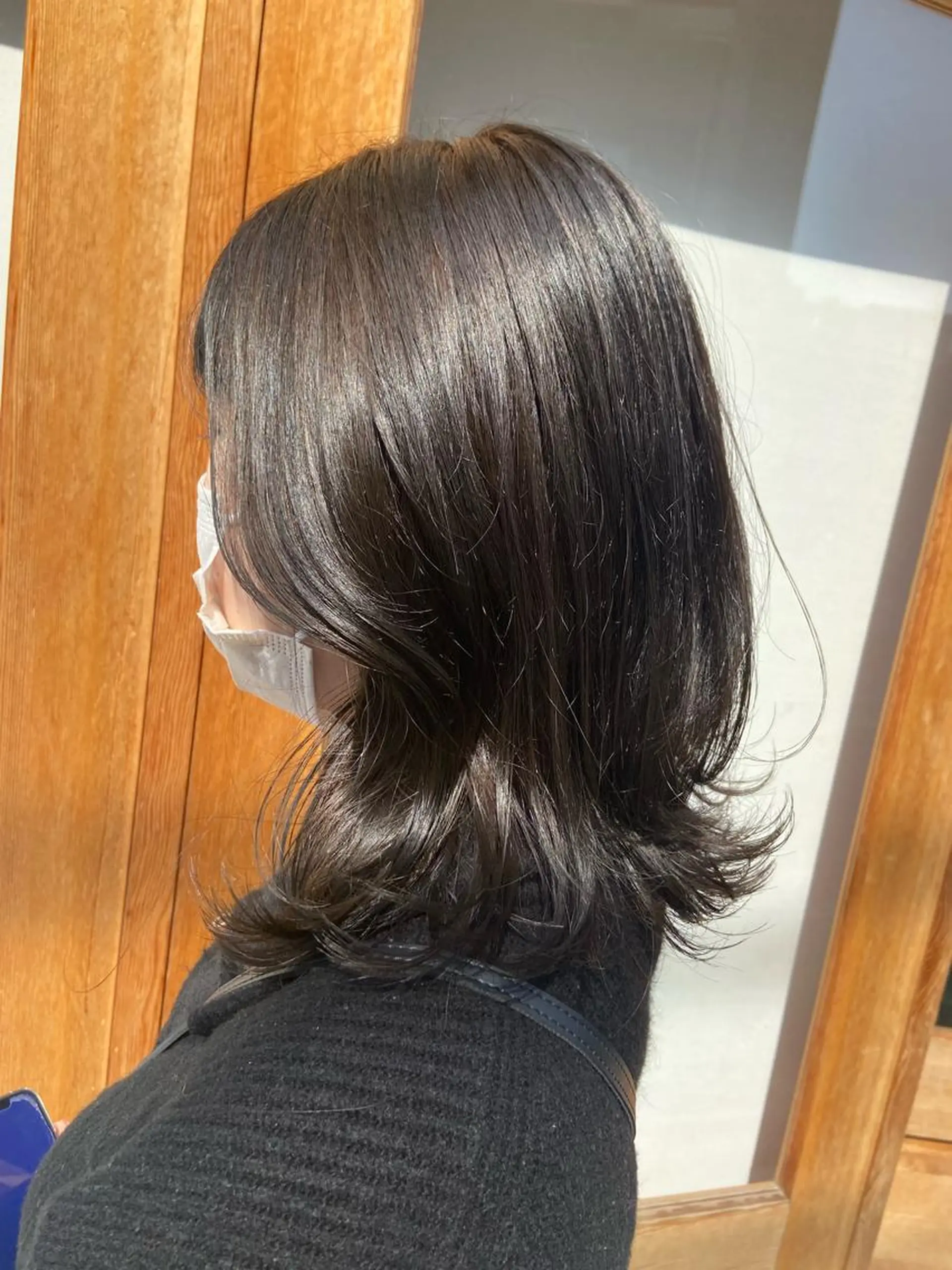 ミディアム カラー なかむら ゆきのヘアスタイル