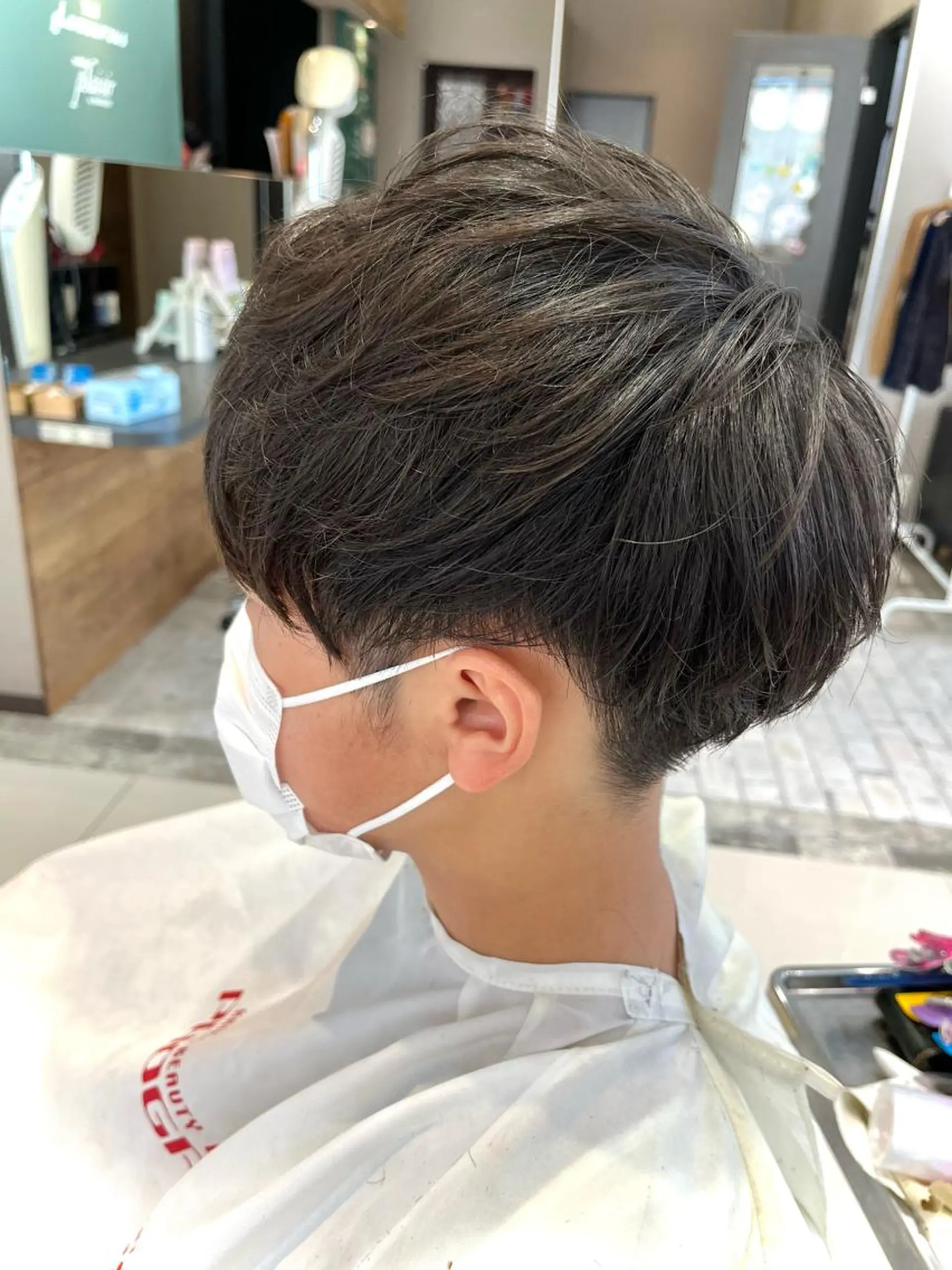 メンズ キッズ カット 吉田 桃夏のヘアスタイル