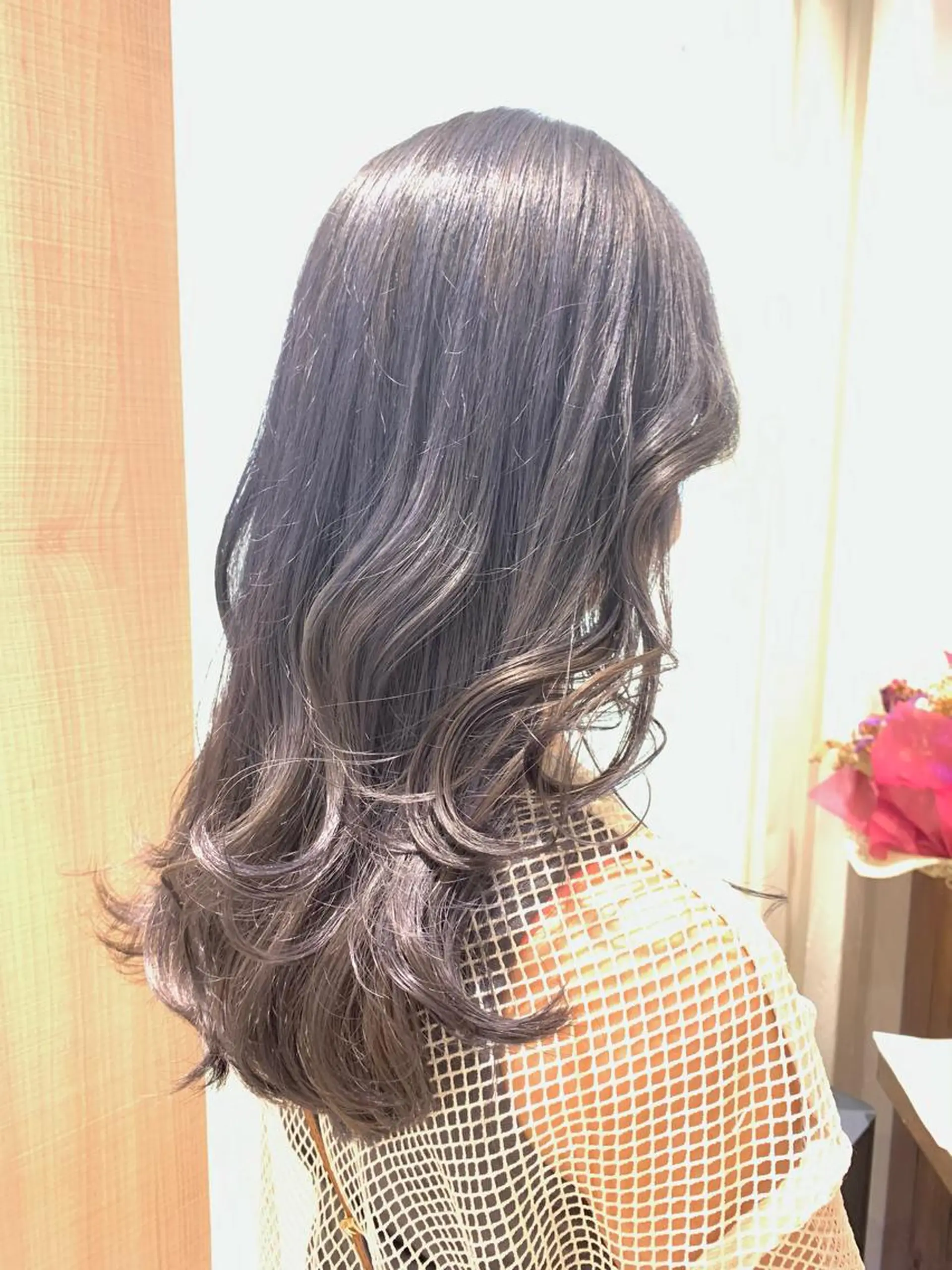 ロング カラー ヘアカラー トリートメント 似合わせカラー/艶 髪質改善/ヨシザキのヘアスタイル