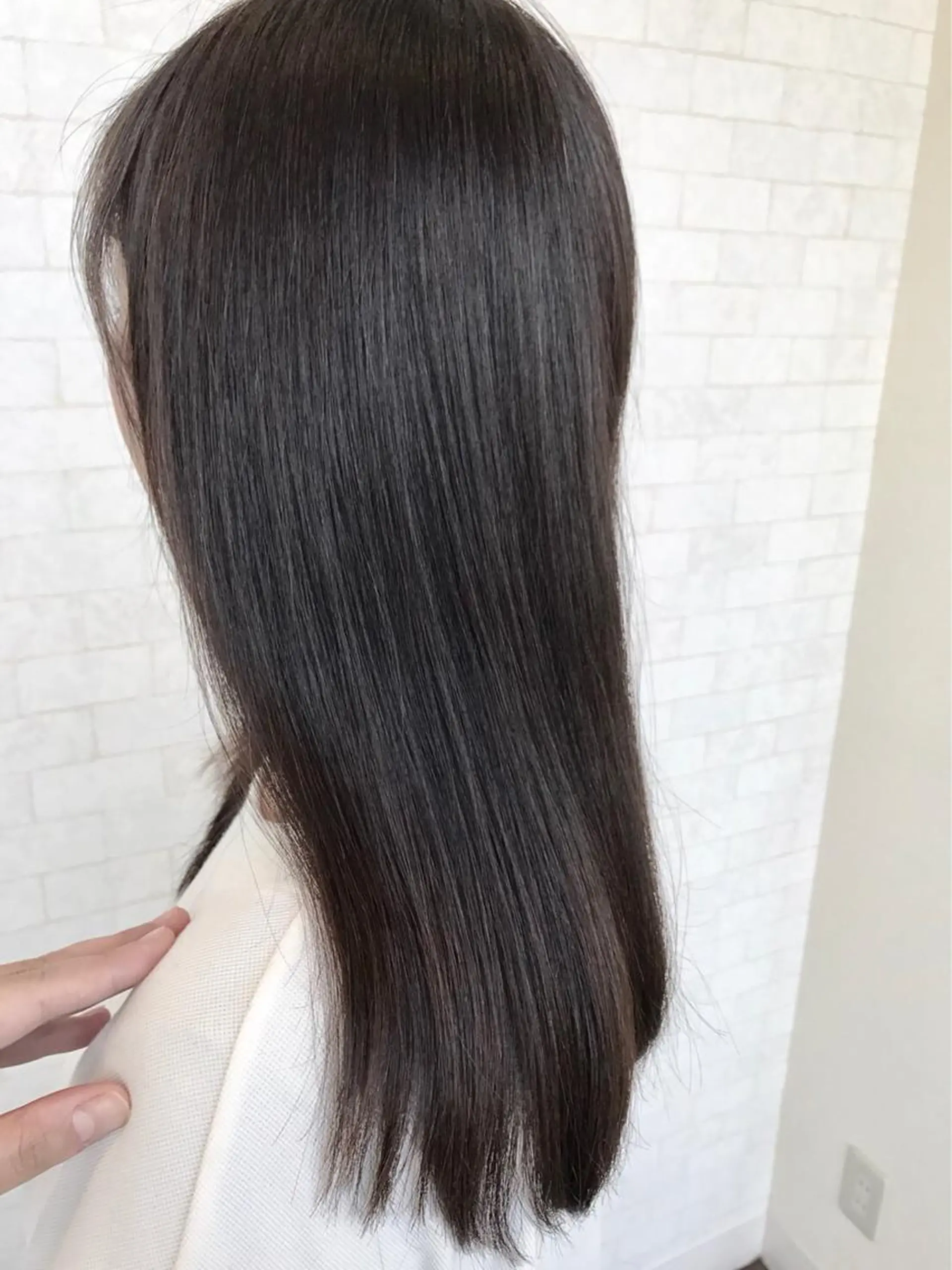 ロング パーマ ストレートパーマ 【ショートスタイル】 志波李空のヘアスタイル