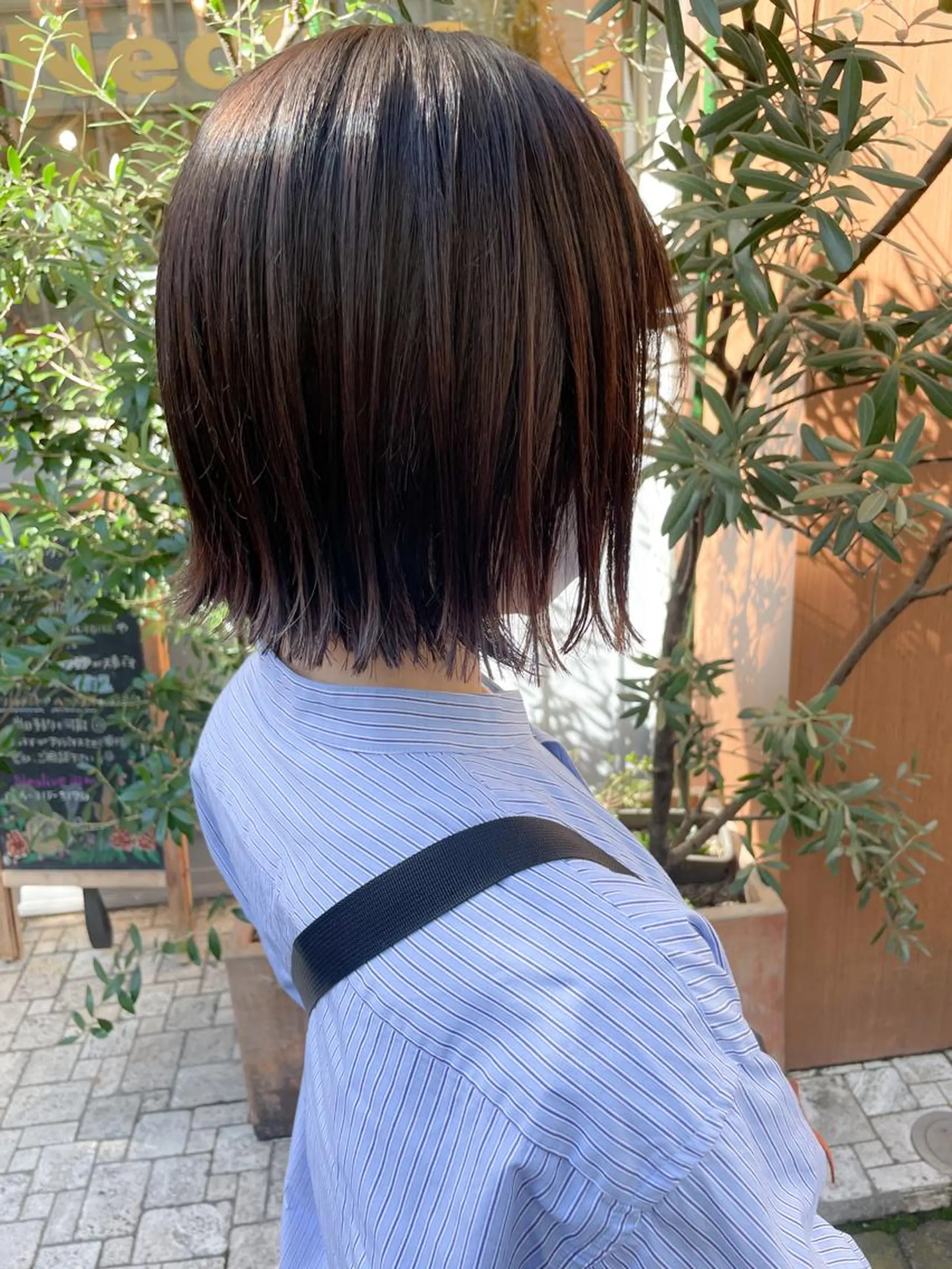 ショート カラー 切りっぱなしボブ ボブ 外ハネヘア カット トリートメント ヘッドスパ ✨カラー支持No.1 🧸ワキ カナコ🧸のヘアスタイル