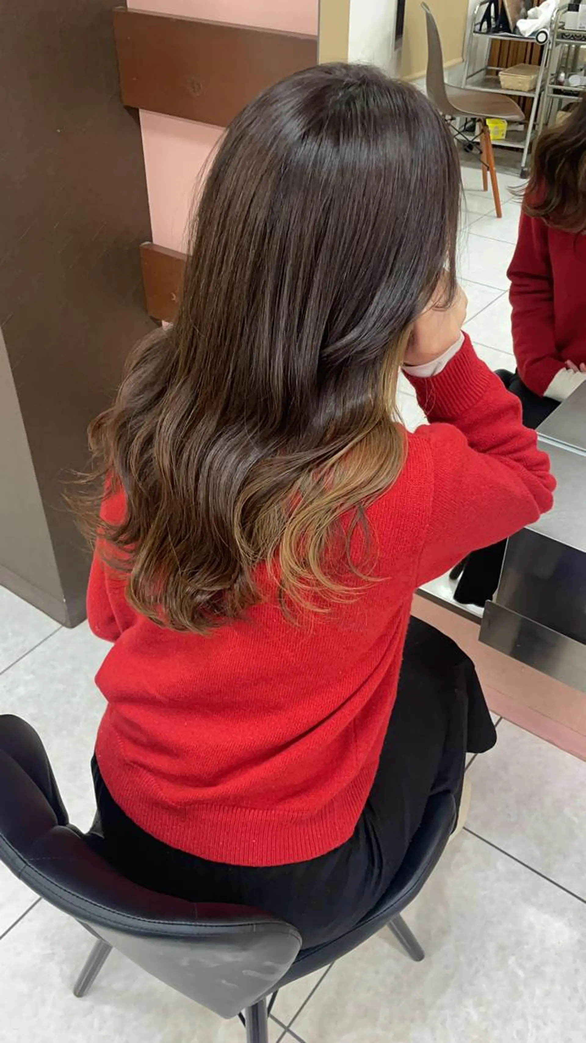 カラー 天王寺 hinataのヘアスタイル