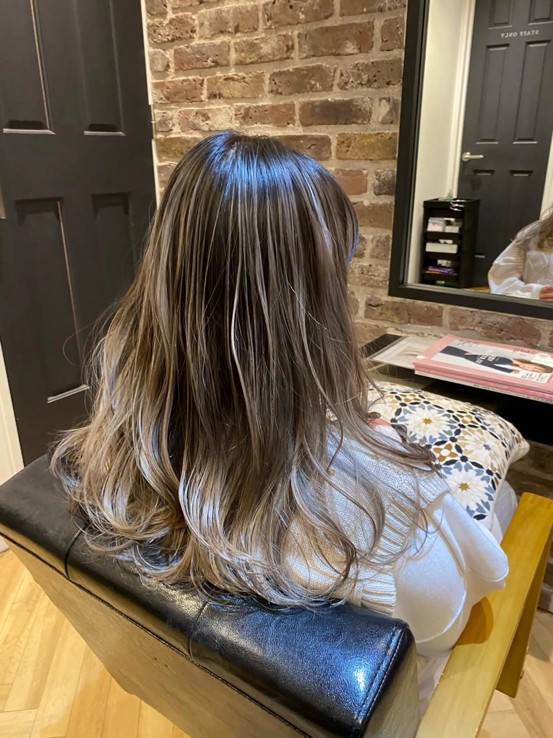 ロング 大内田 凌馬のヘアスタイル