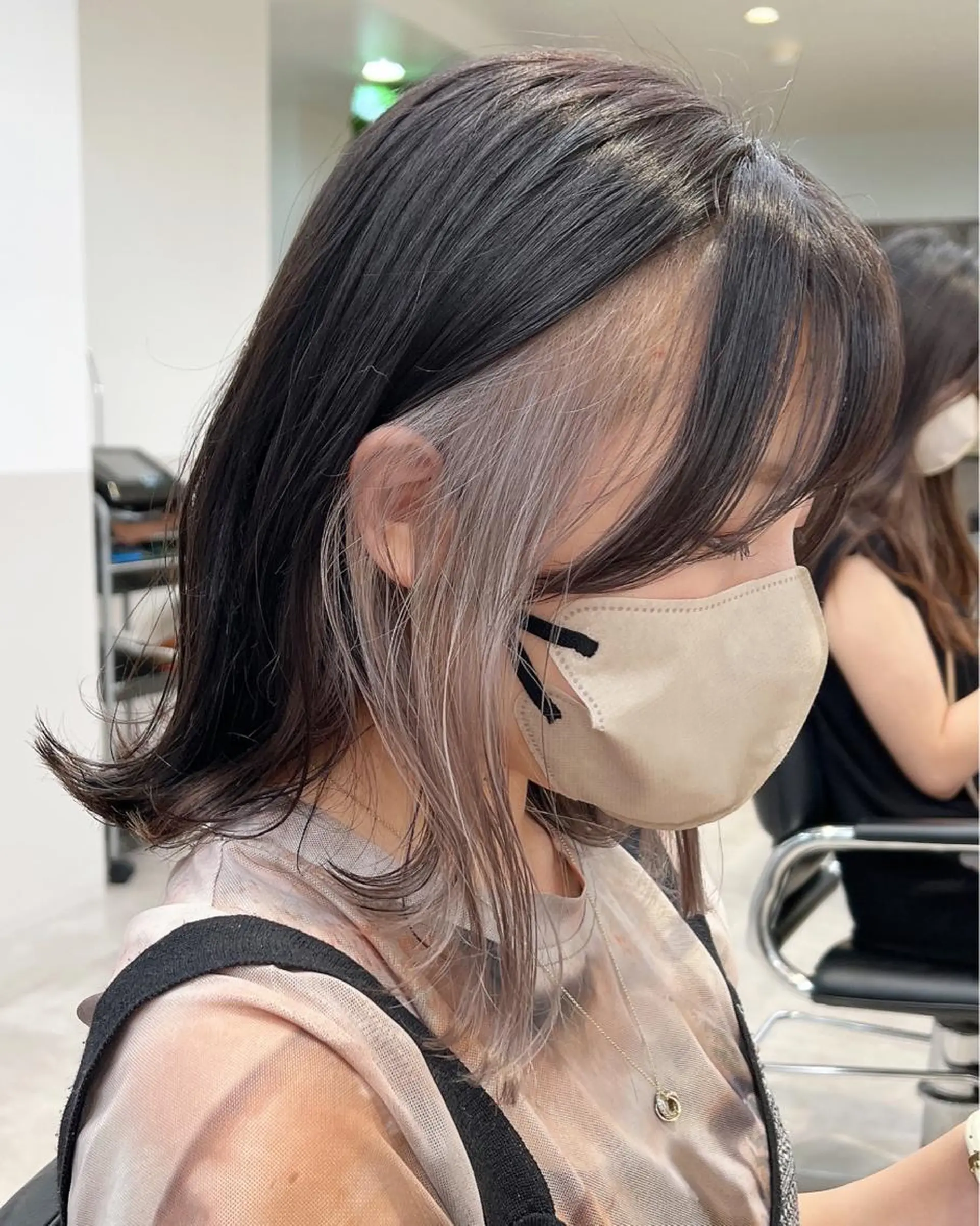 ミディアム 夏山 秀憲のヘアスタイル