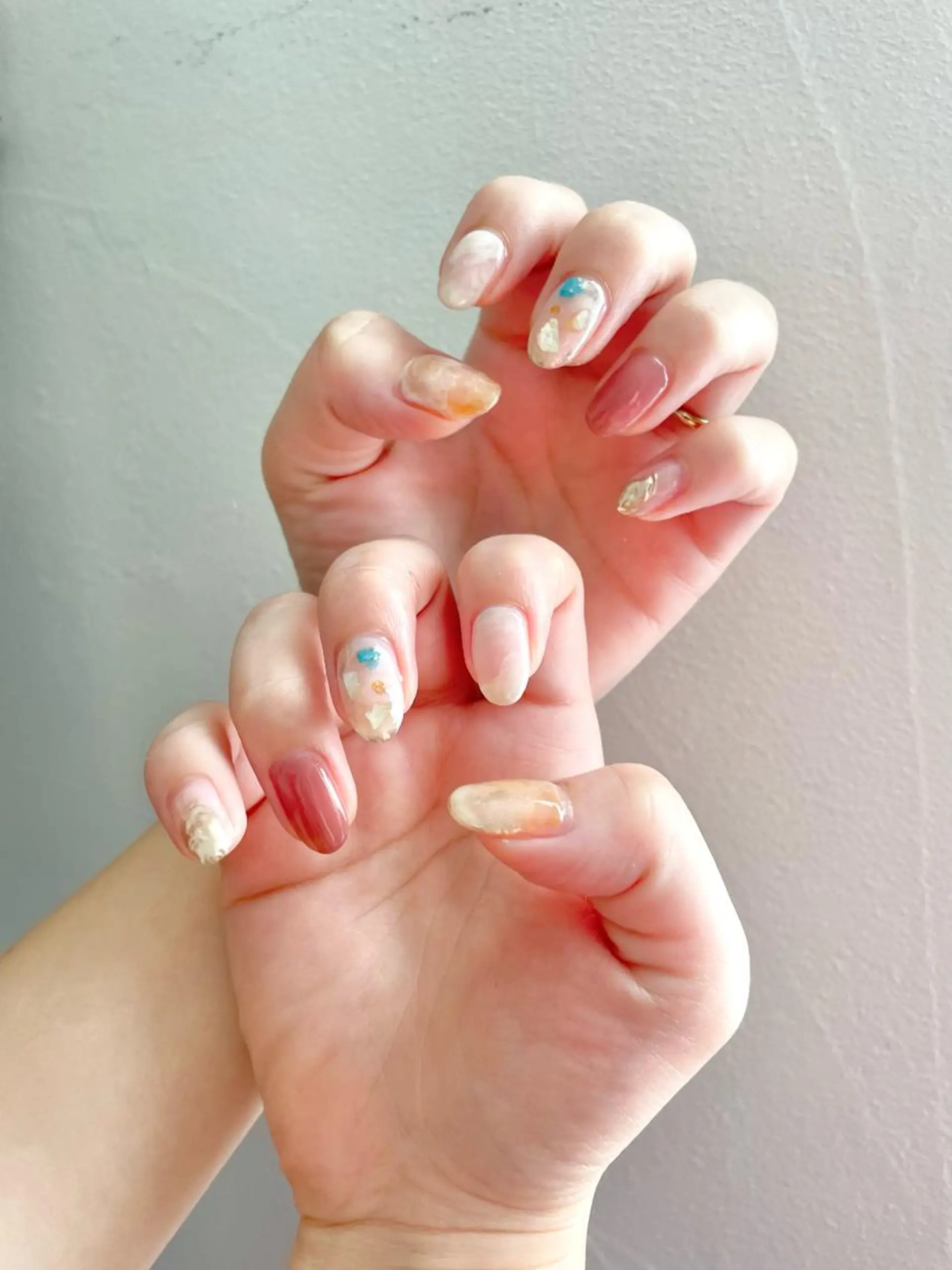 ネイル 甲府市徳行 🧸prunelleのネイルデザイン