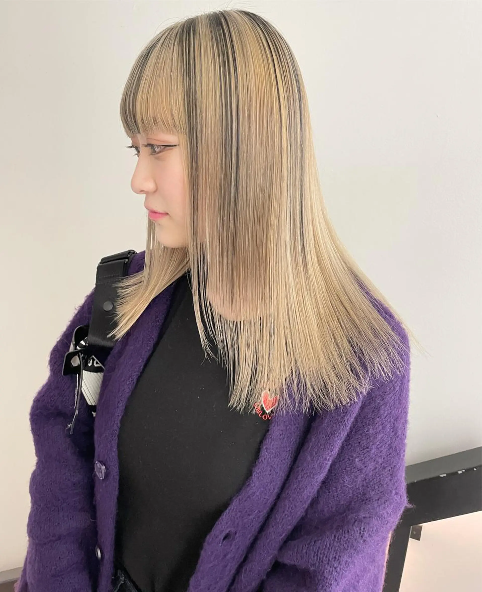 カラー ハイトーンカラー ヘアカラー hair&nail ☯️アイリ☯️のネイルデザイン