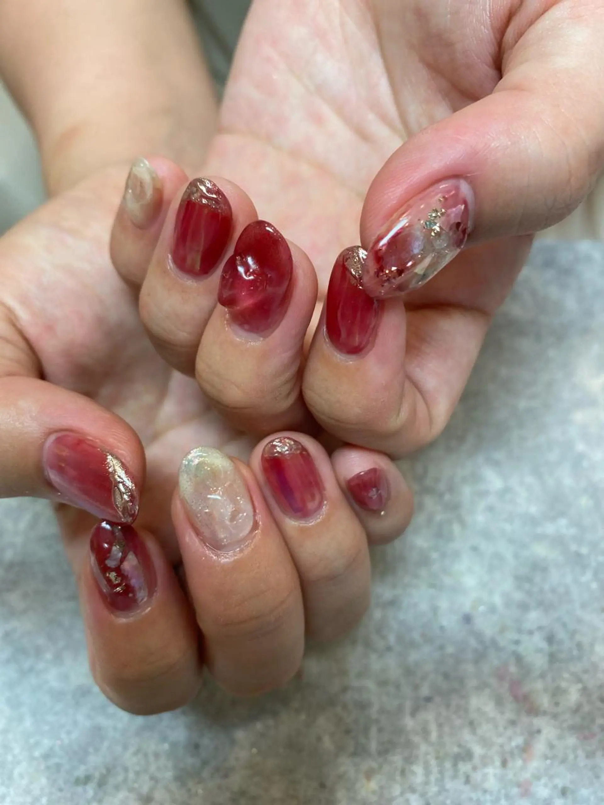 ネイル ハンドネイル 【LINON】 airiのネイルデザイン