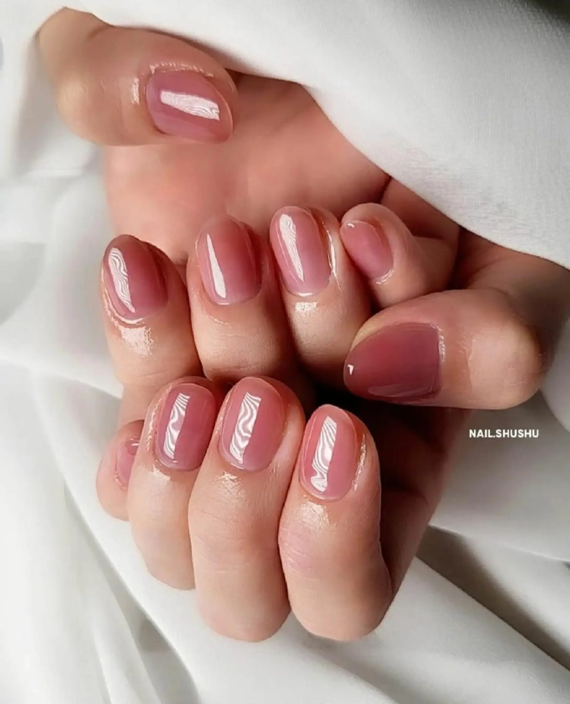 ネイル 持ち込み ニュアンスネイル ワンカラーネイル シンプルネイル 春ネイル 3dパーツ/流行り 👧shushu❤️のネイルデザイン