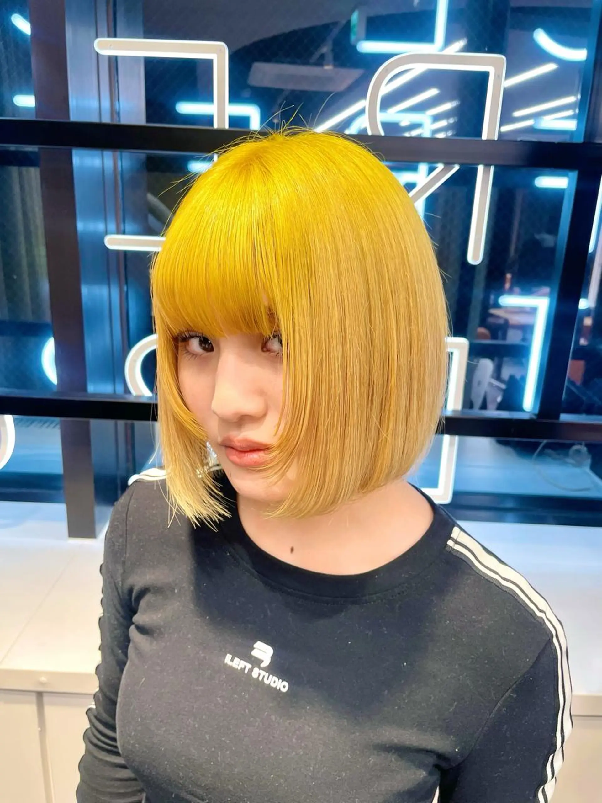 ショート カラー 韓国×艶髪 さきのヘアスタイル