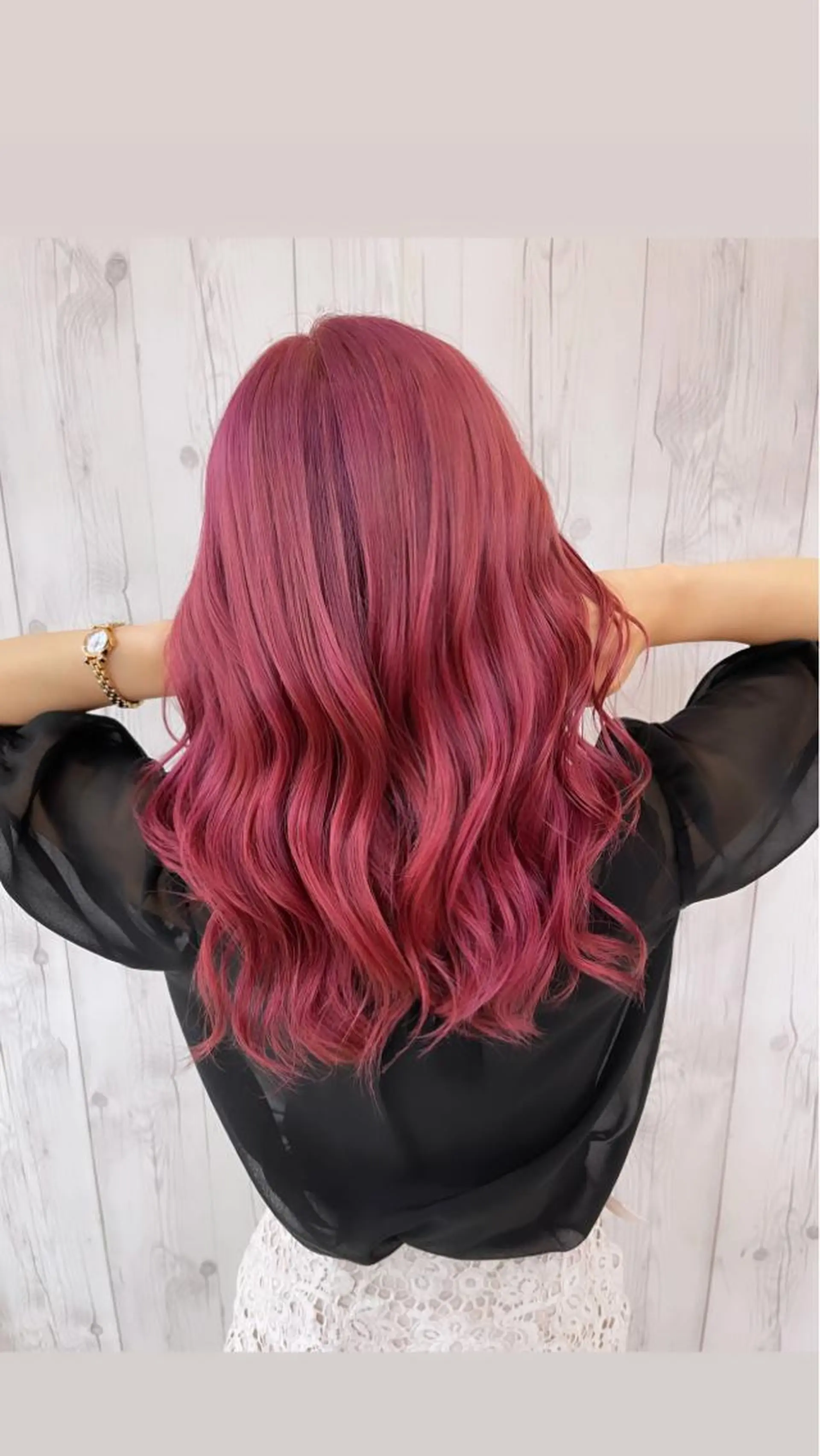 カラー 名古屋のピンク好き かずくん🦩のヘアスタイル