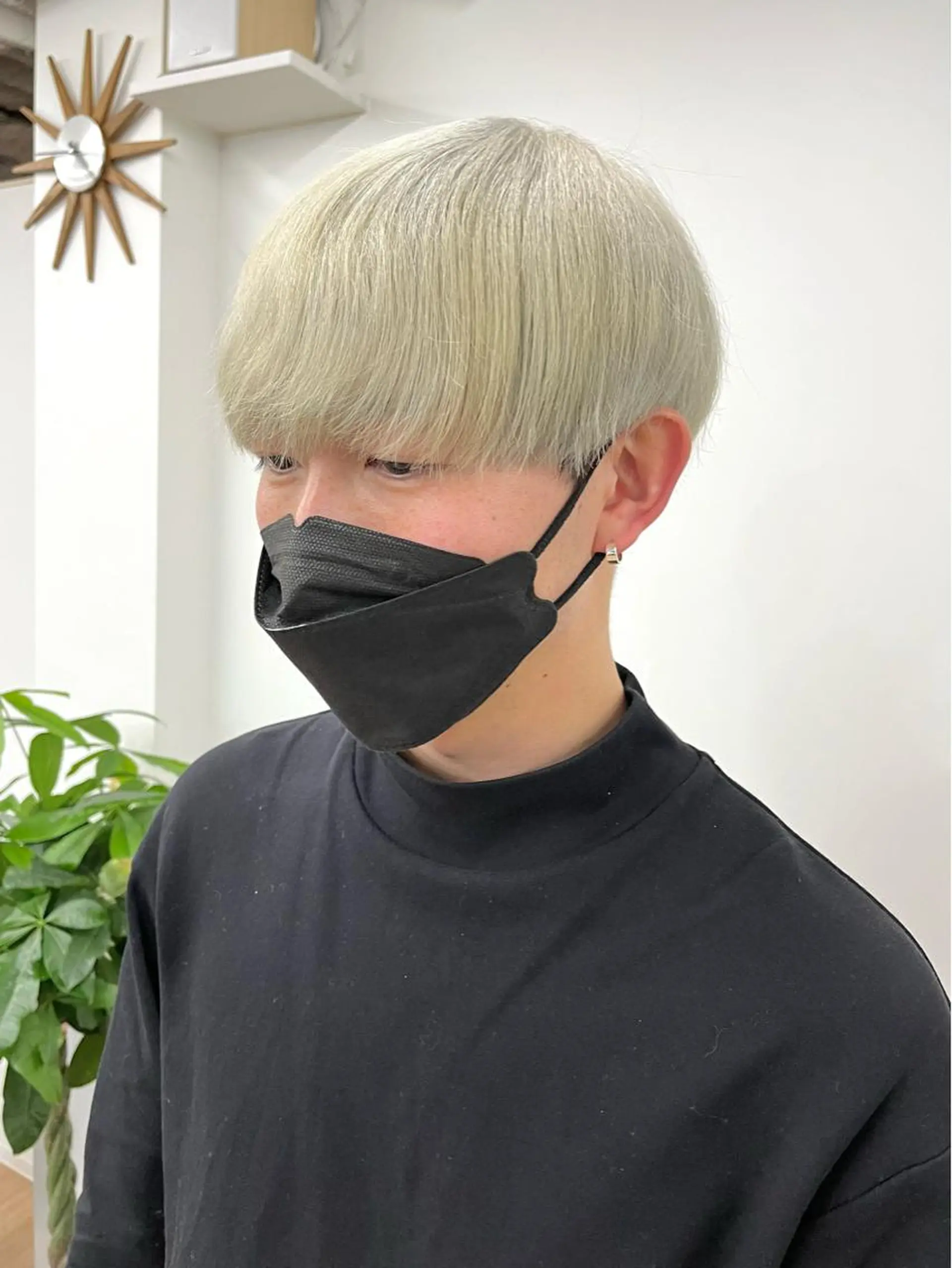 ショート カラー パーマ ヘアアレンジ メンズ ヘアカラー トリートメント 💎髪質改善特化💎 RUITOのヘアスタイル