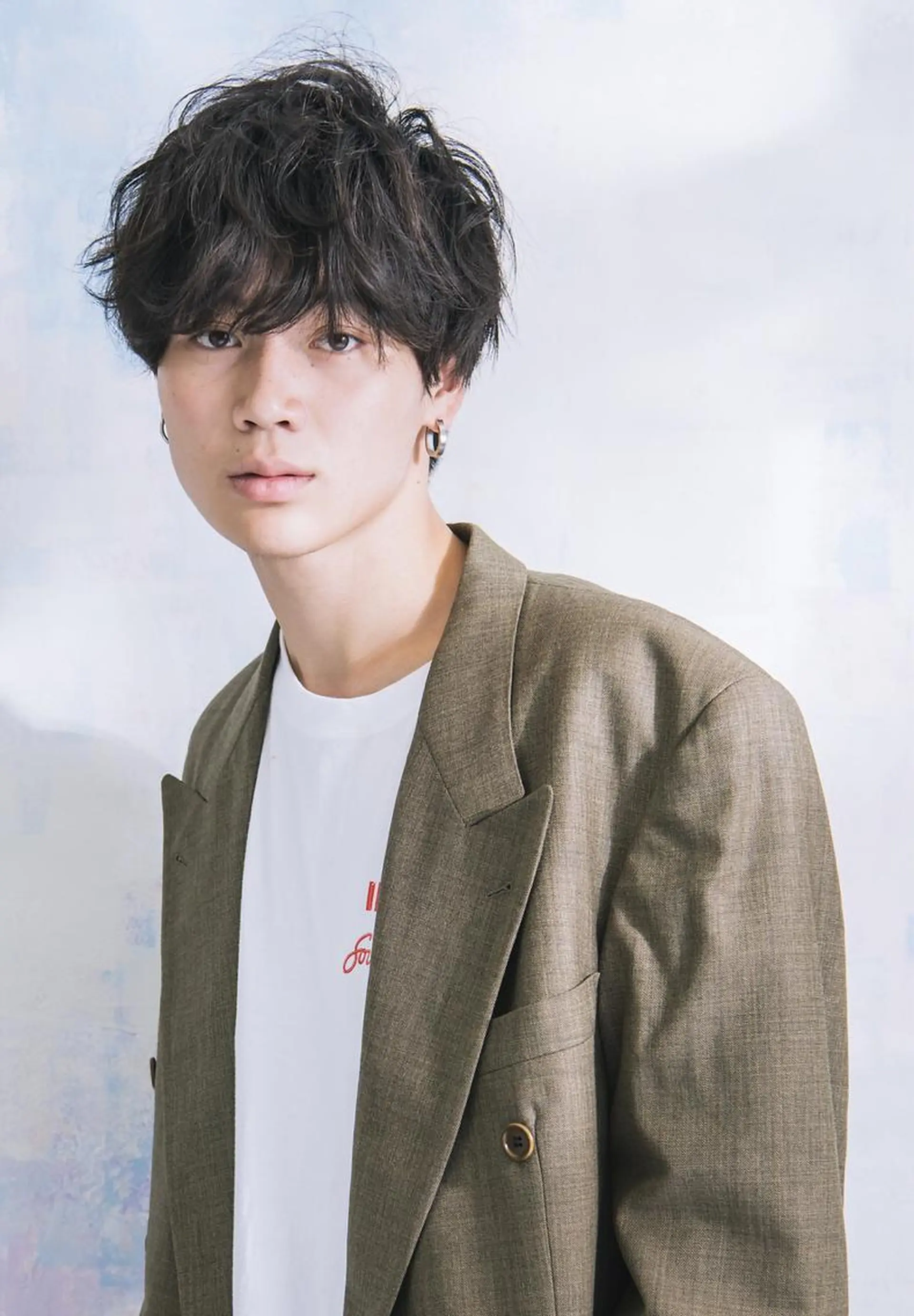 ショート カラー パーマ メンズ カット ヘッドスパ メンズサロン💈 吉岡陽【中野】のヘアスタイル