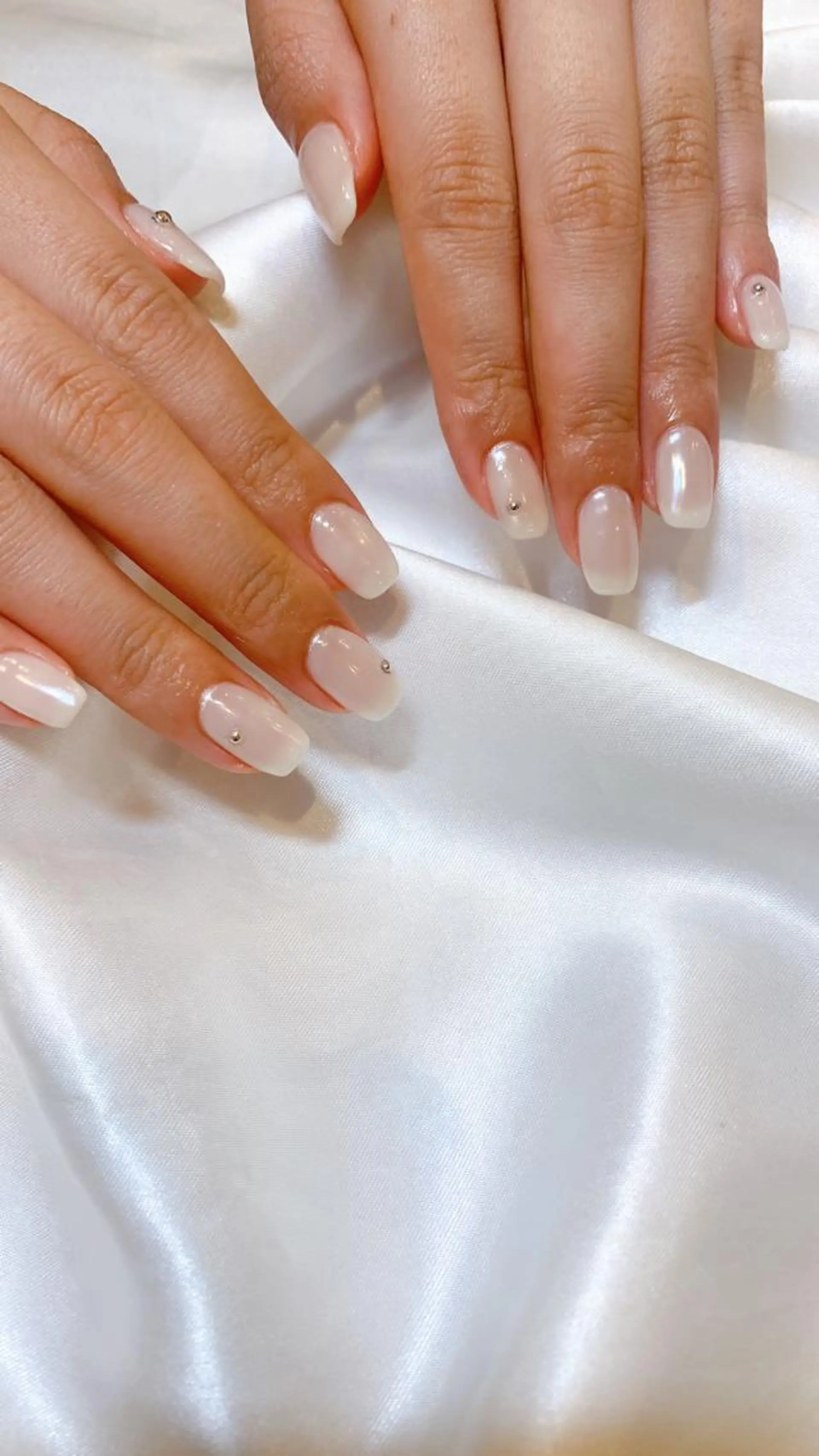 ネイル オーロラネイル ハンドネイル ui nailのネイルデザイン