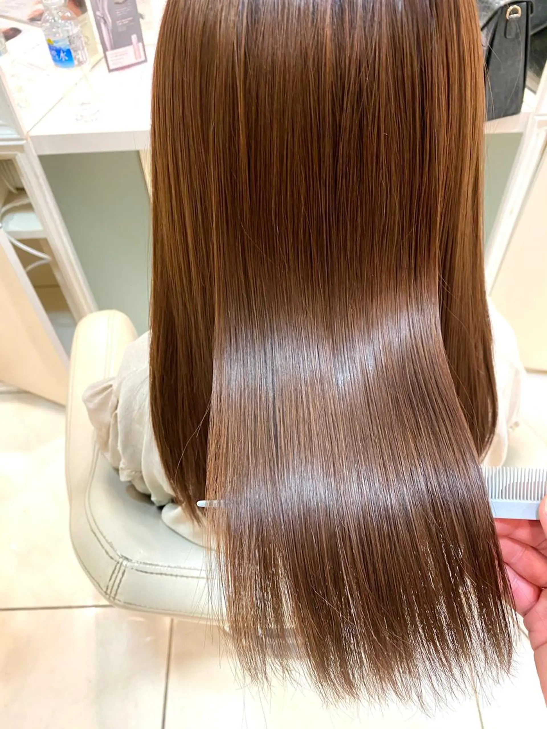 セミロング トリートメント 🌈髪質改善/縮毛矯 正特化🌈鈴木一寿のヘアスタイル
